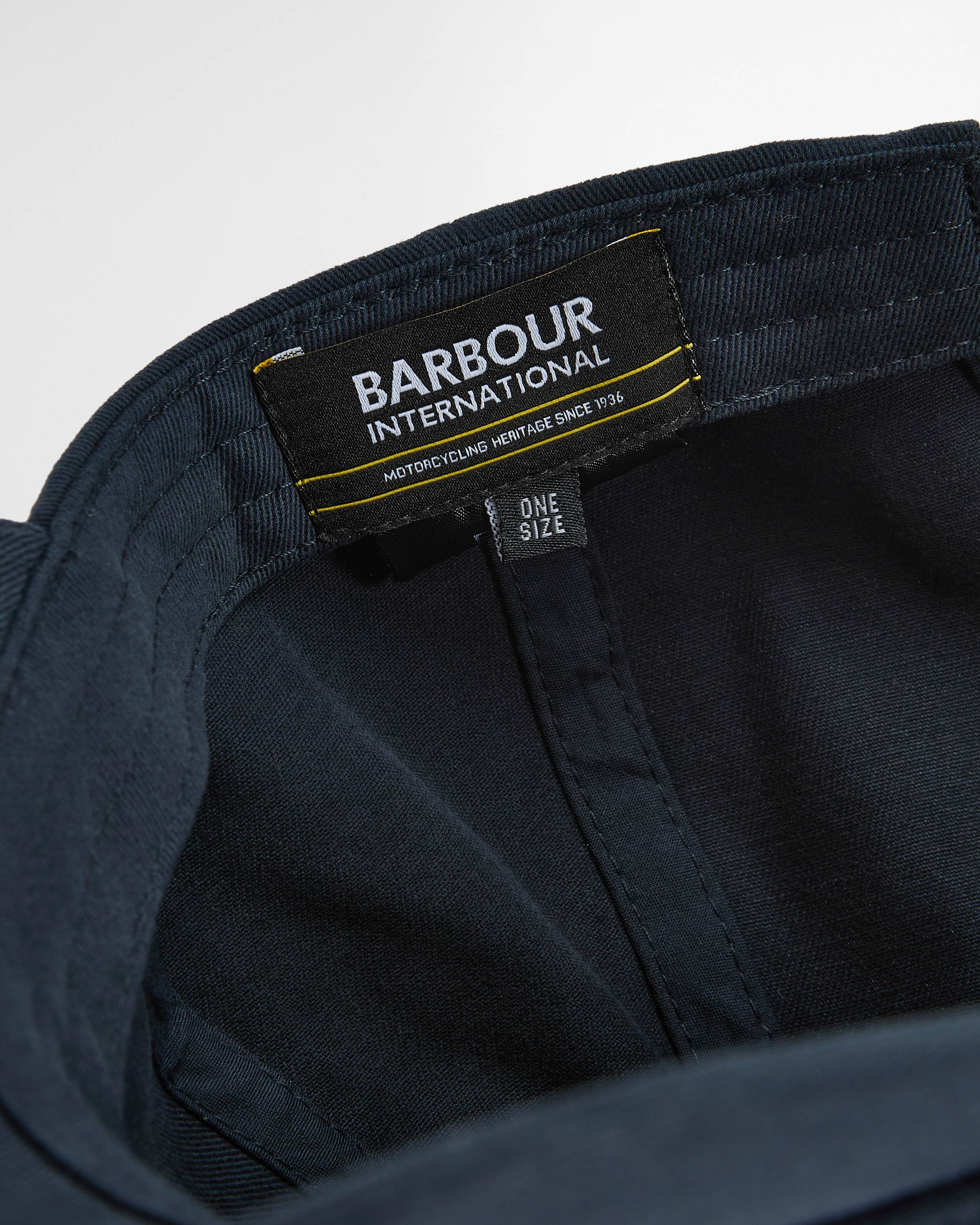 Barbour International Norton Drill Mens Cap - Navy - Image 4