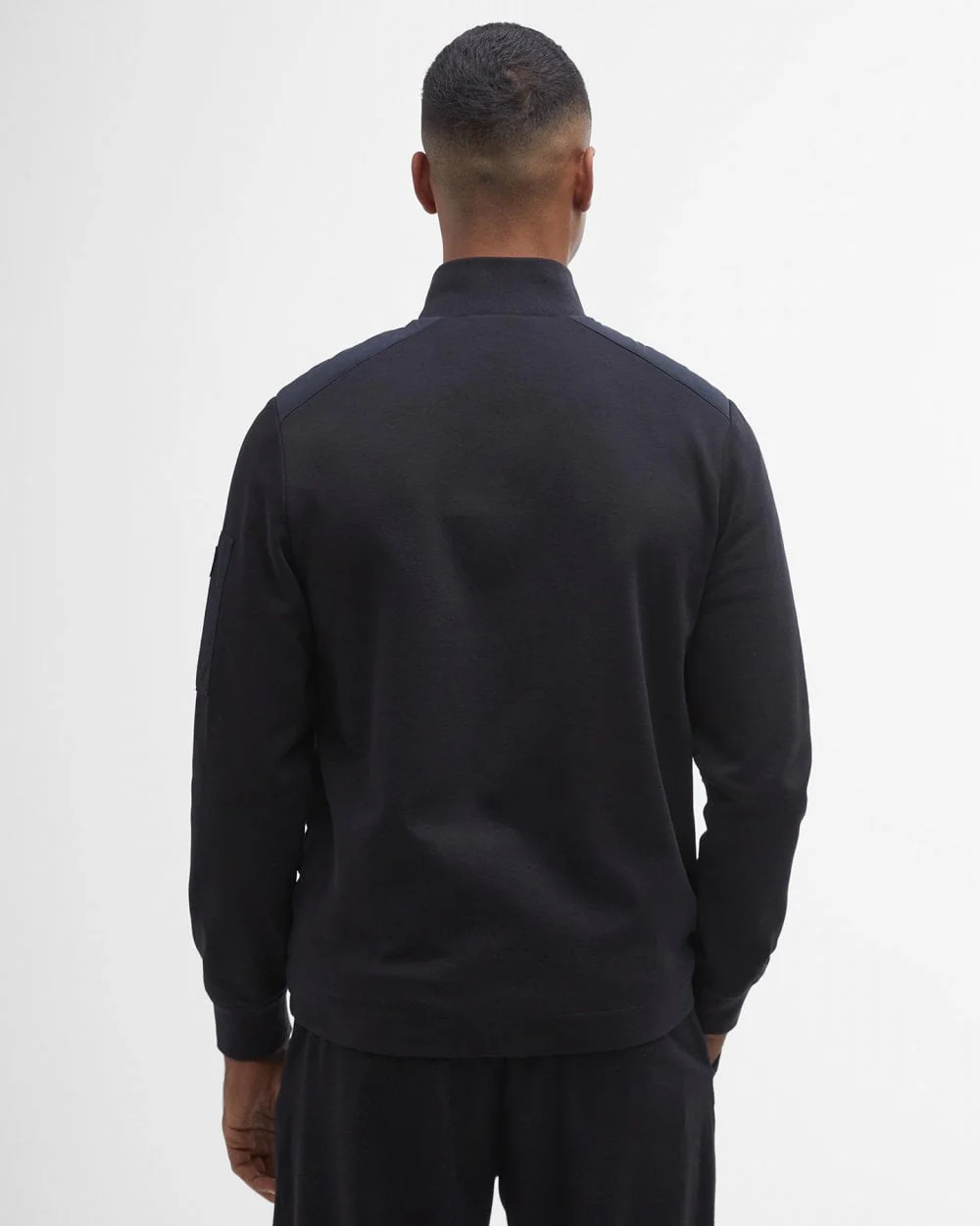 Barbour International Otto Mens Baffle Quilt Sweatshirt - Image 6