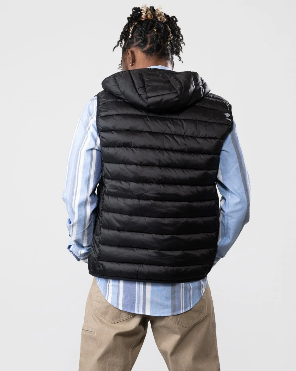 Barbour International Ousten Hooded Mens Gilet - Image 5