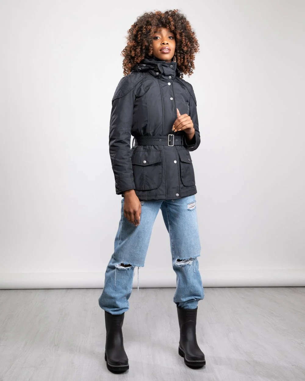 Barbour International Outlaw Womens Jacket - Image 4