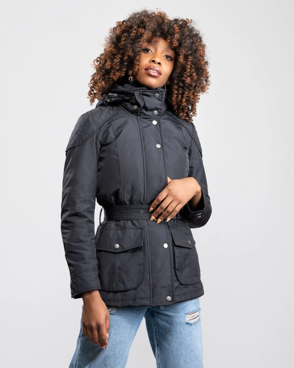 Barbour International Outlaw Womens Jacket - Image 5