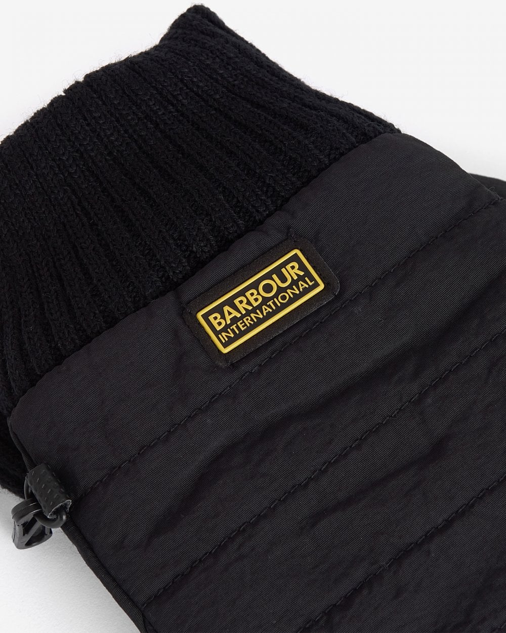 Barbour International Peak Legacy Mens Gloves - Black - Image 2