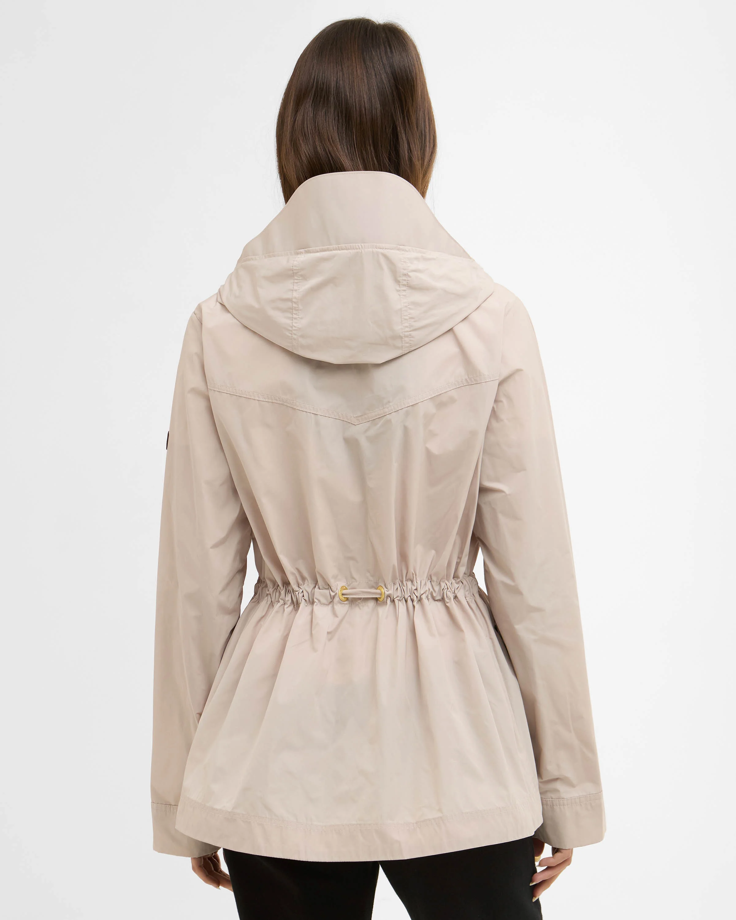 Barbour International Piper Womens Showerproof Jacket - Cement - Image 6