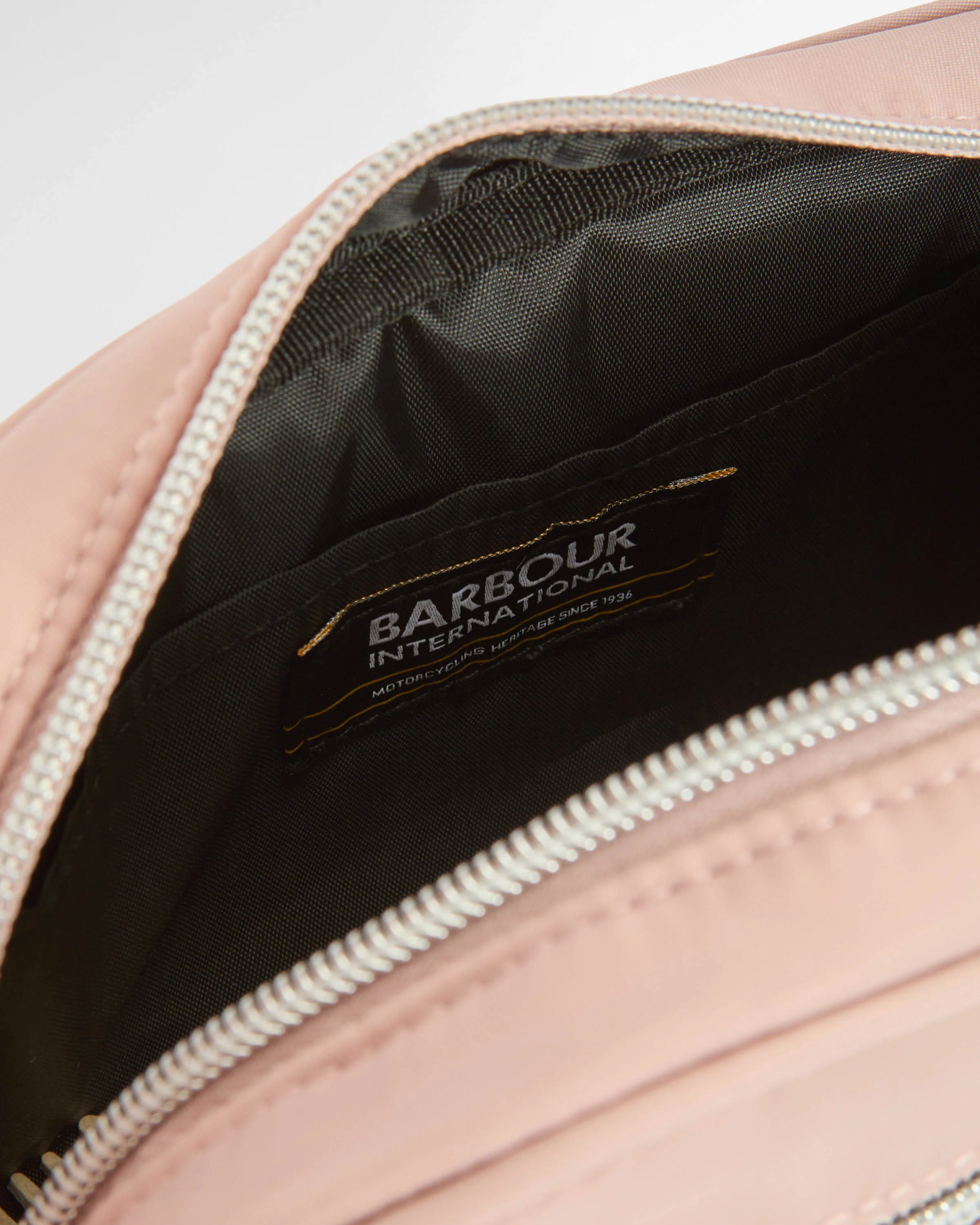 Barbour International Qualify Womens Micro Crossbody Bag - Desert Pink - Image 2