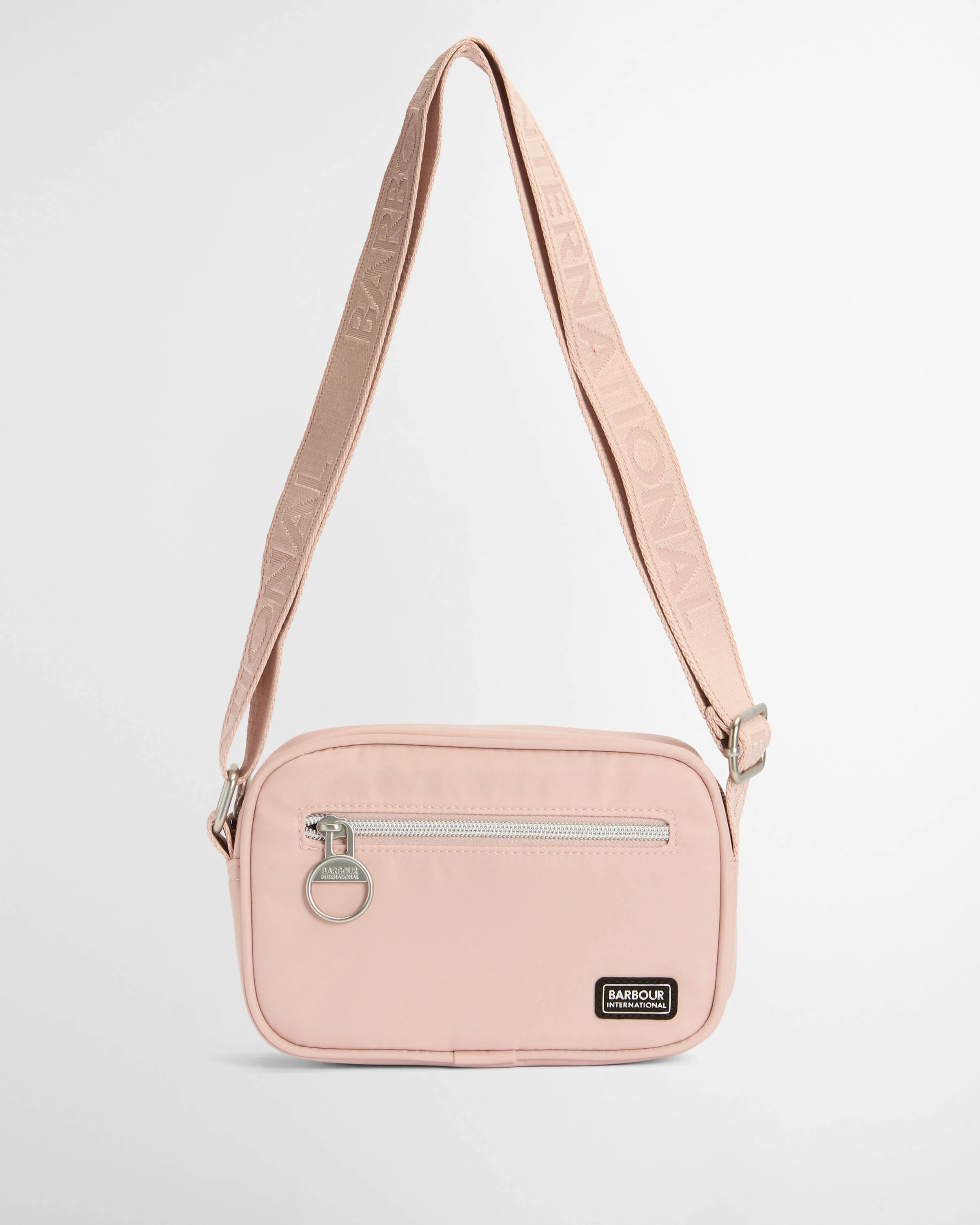 Barbour International Qualify Womens Micro Crossbody Bag - Desert Pink - Image 7