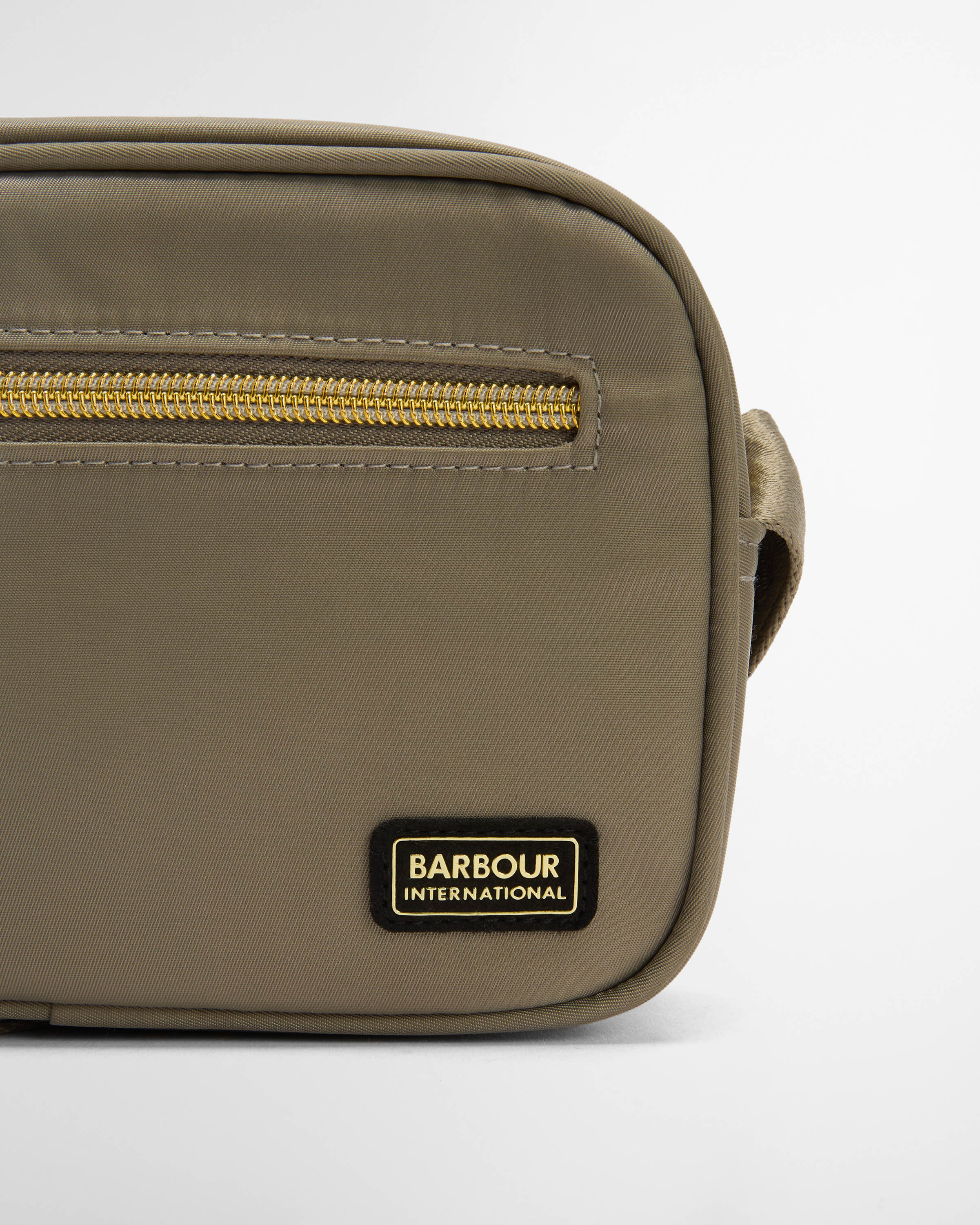 Barbour International Qualify Womens Micro Crossbody Bag - Dusky Khaki - Image 10
