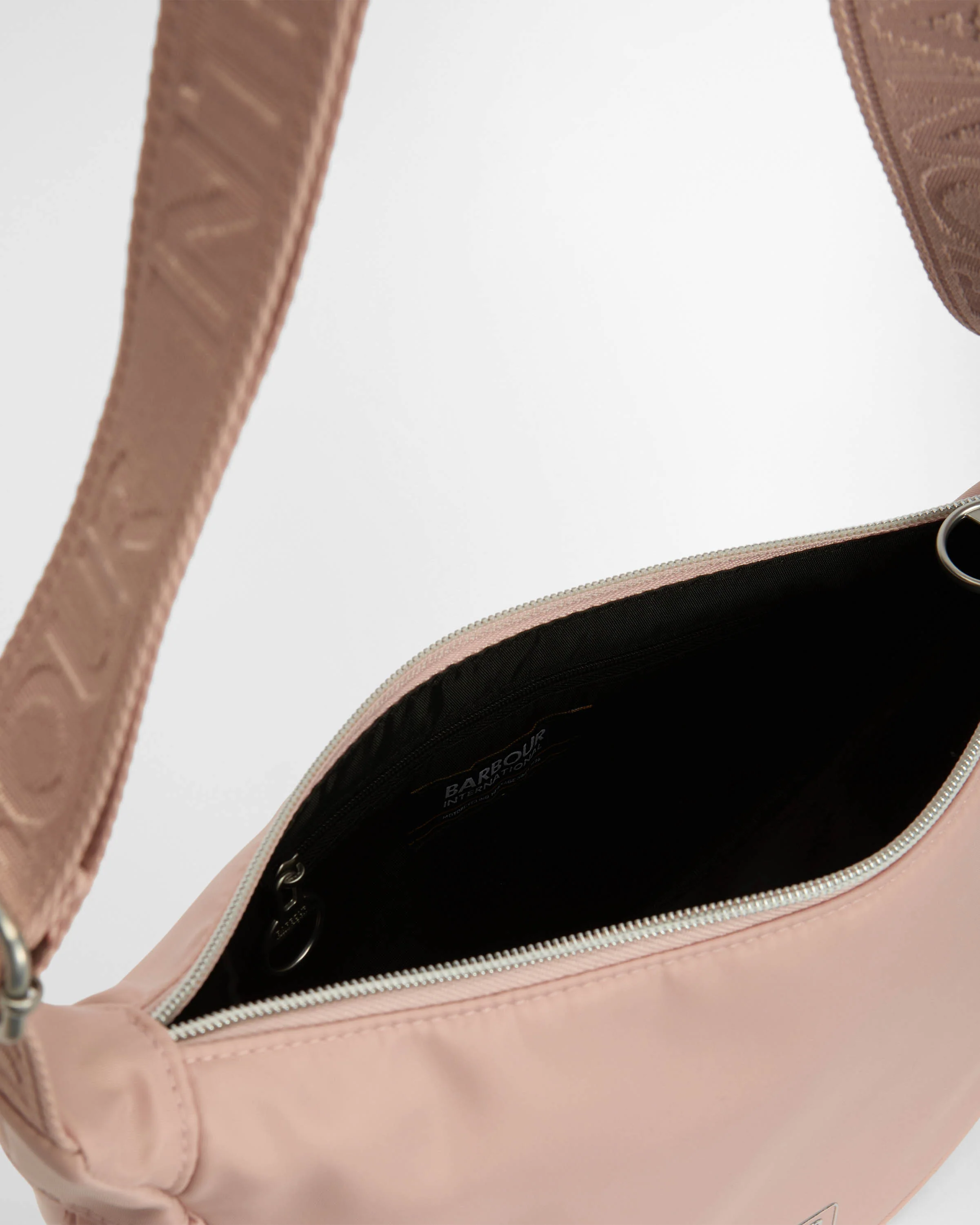Barbour International Qualify Womens Sling Bag - Desert Pink - Image 2