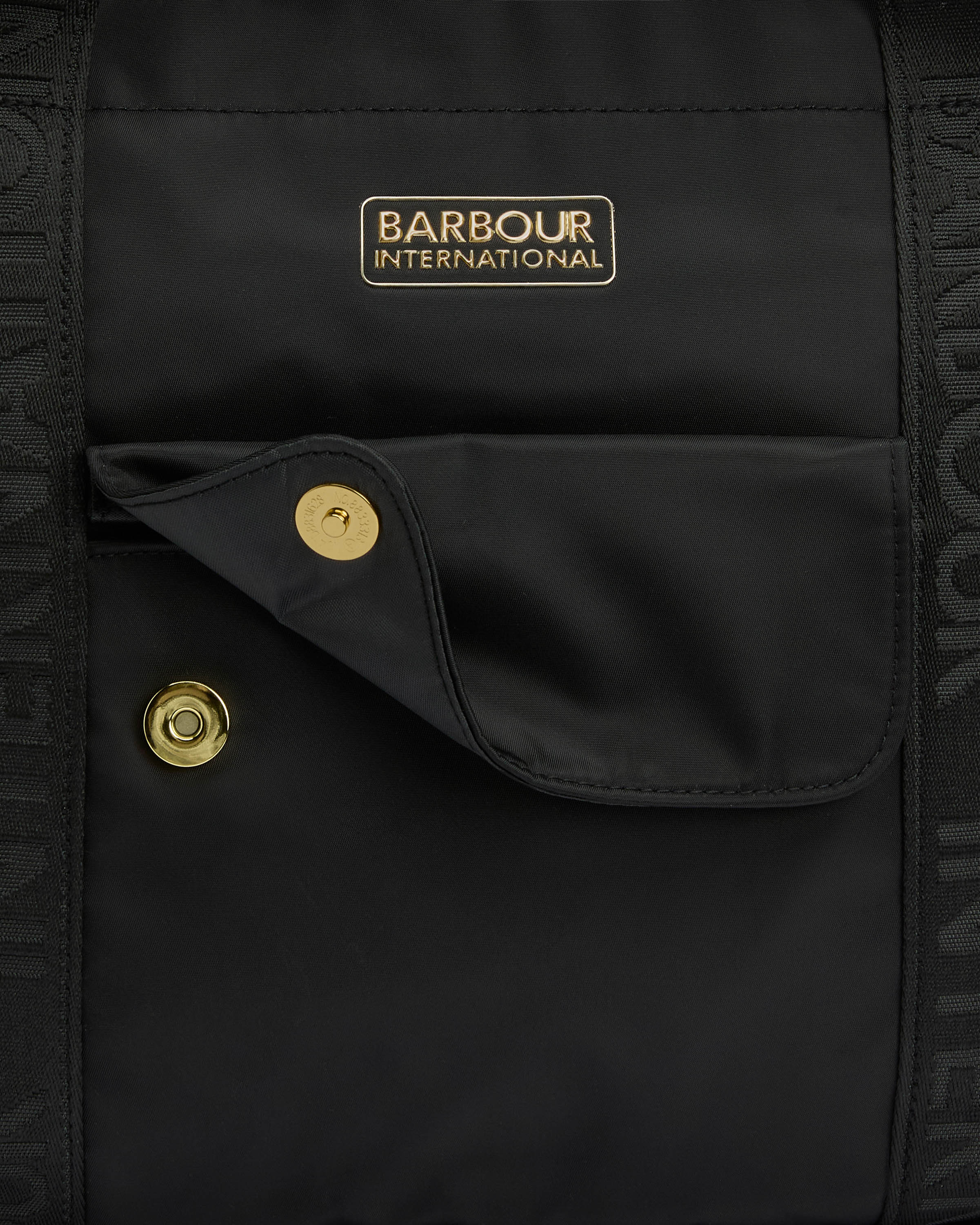 Barbour International Qualify Womens Tote Bag - Black - Image 6