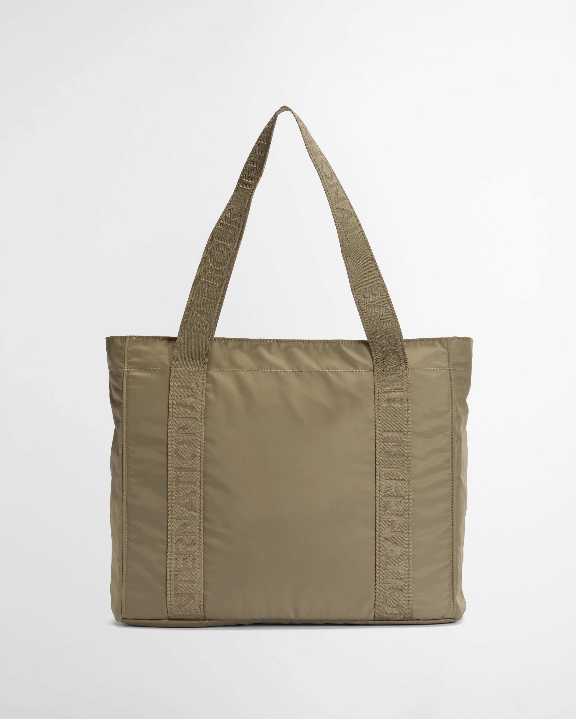 Barbour International Qualify Womens Tote Bag - Dusky Khaki - Image 5
