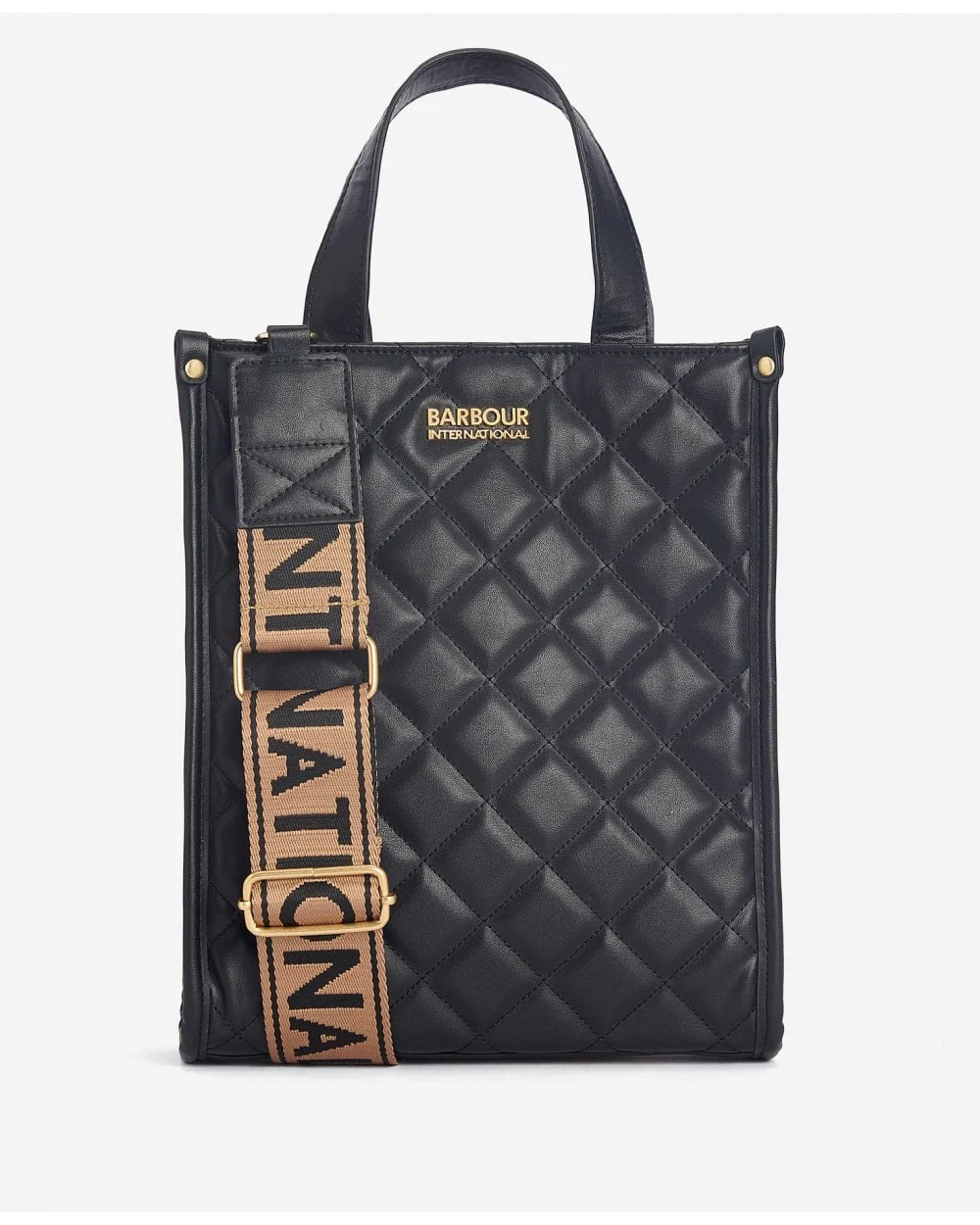 Barbour International Quilted Fenchurch Womens Mini Tote Bag - Image 2