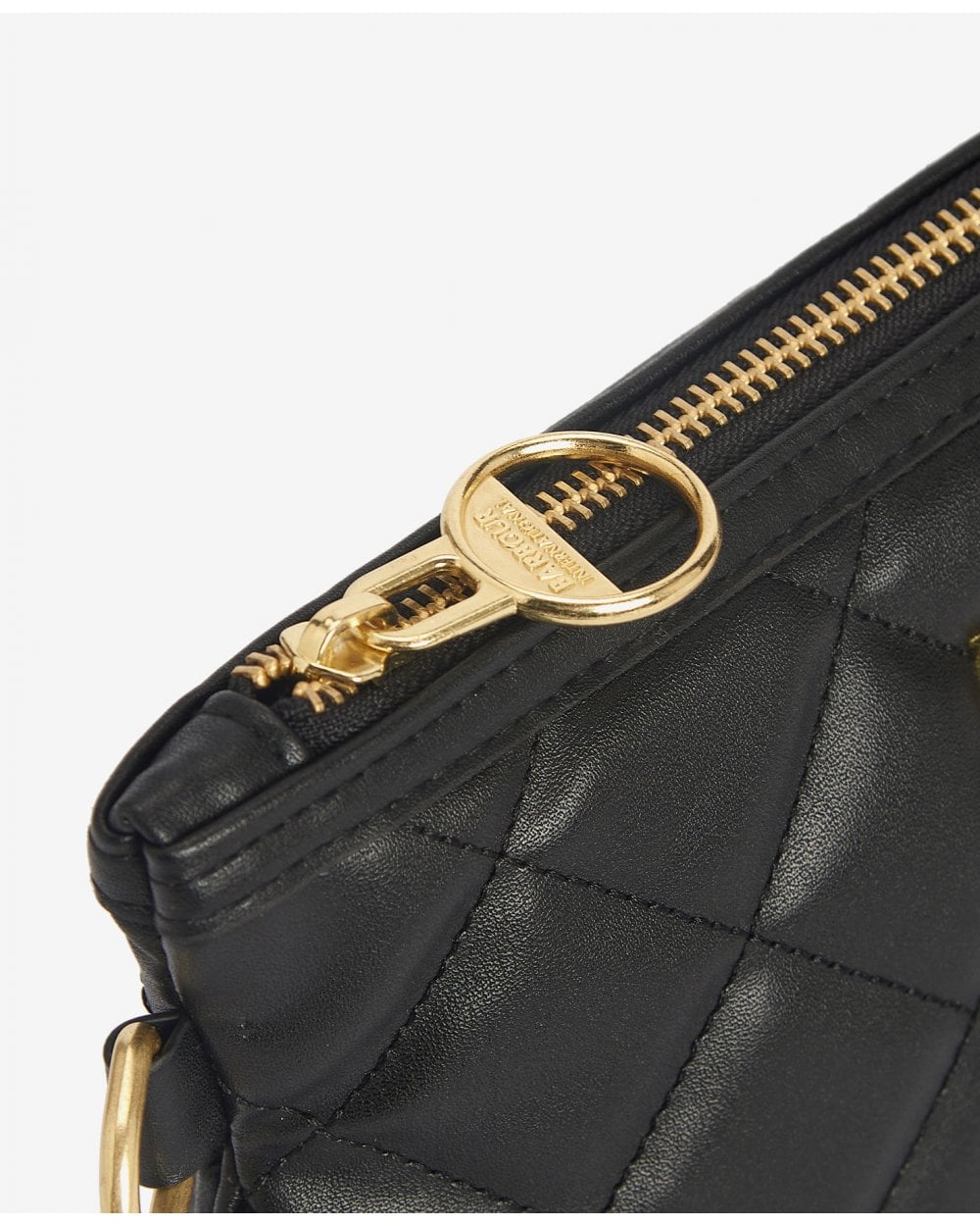 Barbour International Quilted Womens Make-Up Bag - Image 4