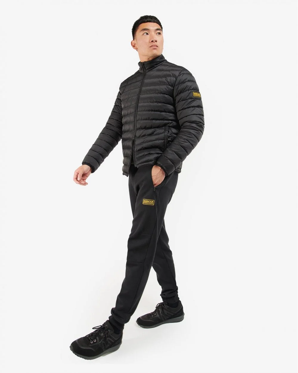 Barbour International Racer Impeller Mens Quilted Jacket - Image 4