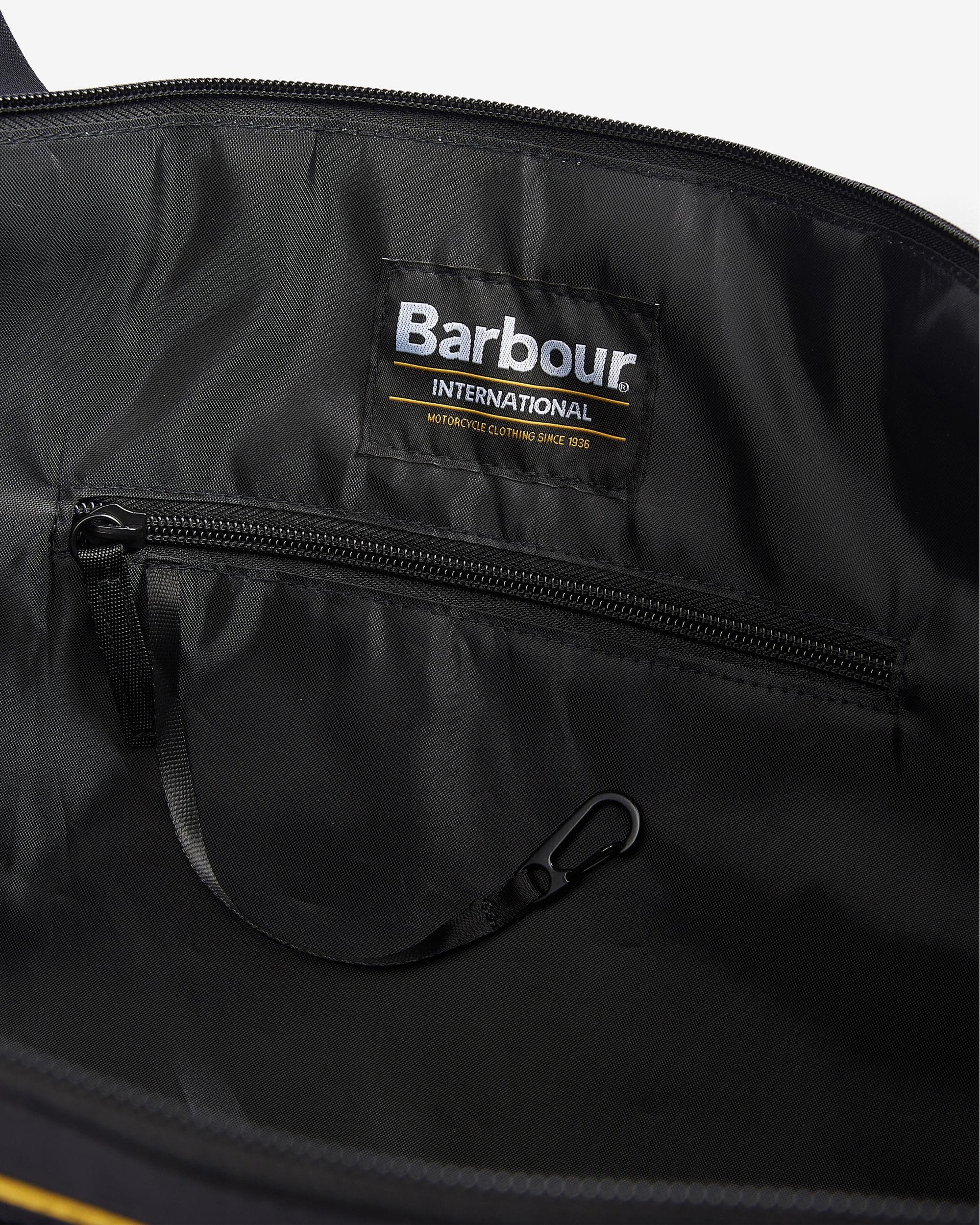 Barbour International Racer Unisex Travel Holdall - Image 6