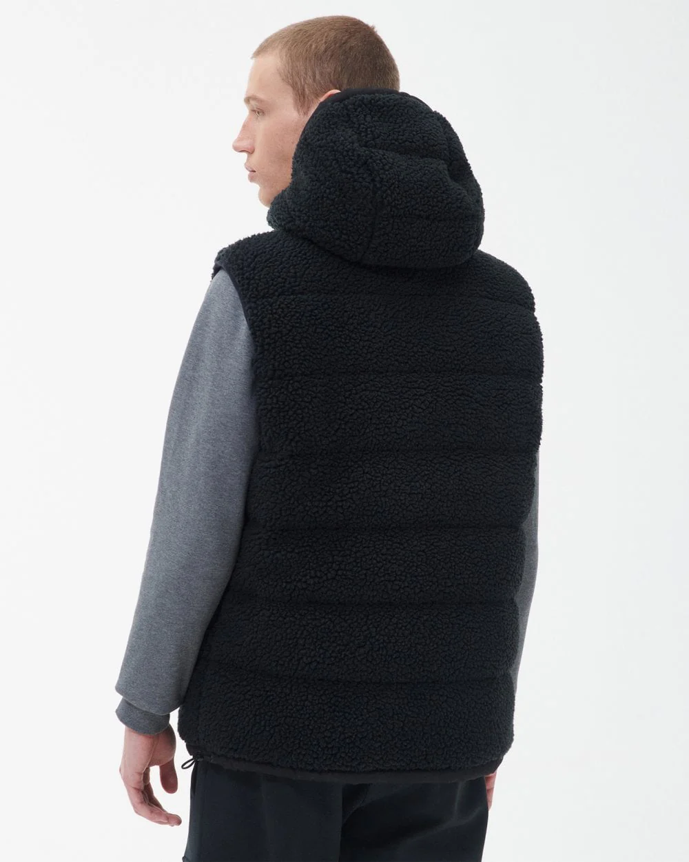 Barbour International Retro Bobber Mens Gilet - Image 4