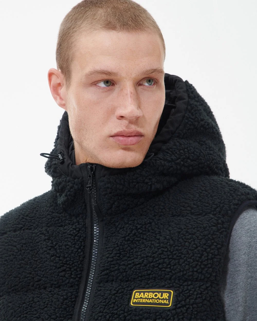 Barbour International Retro Bobber Mens Gilet - Image 5