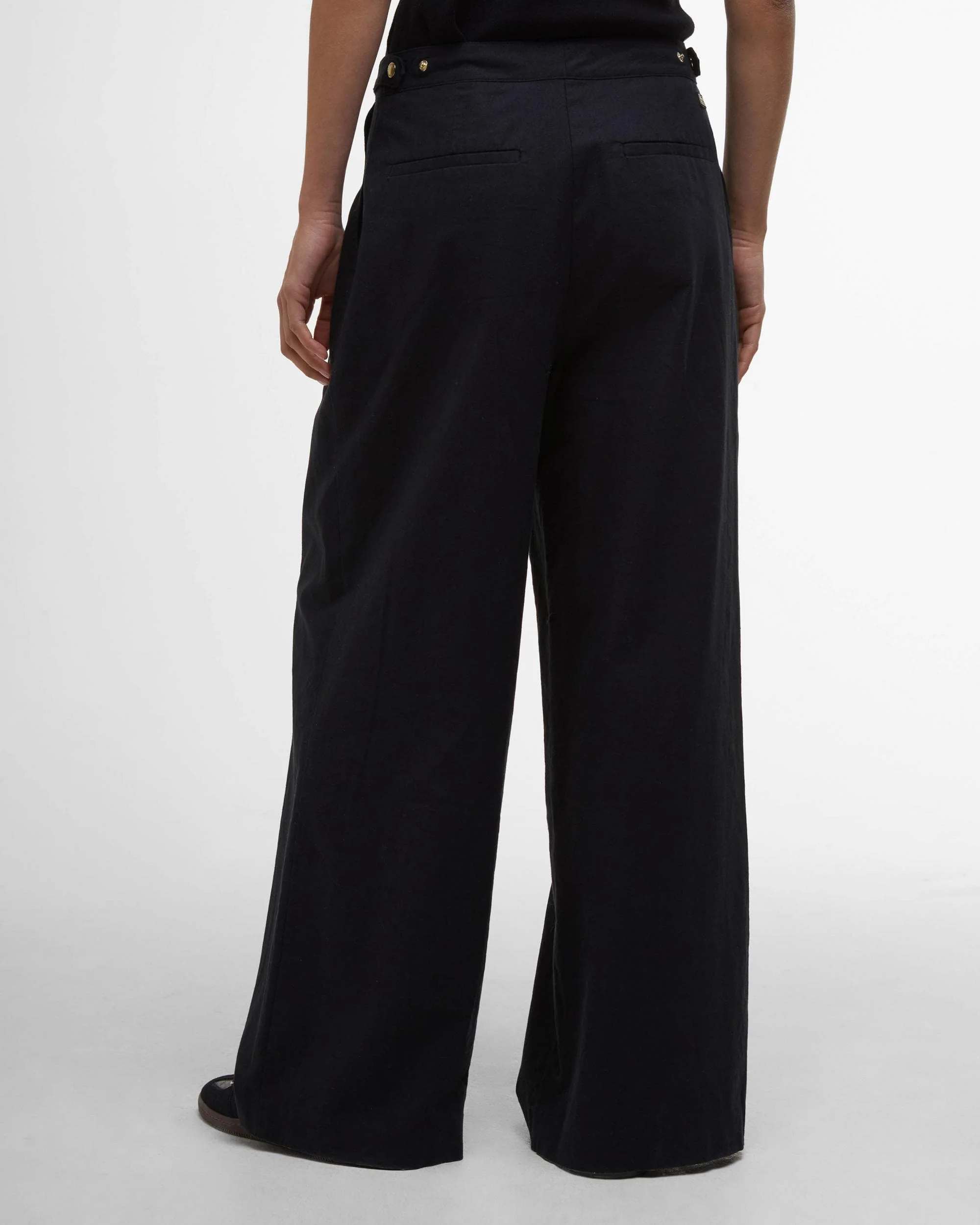 Barbour International Riley Womens Trousers - Black - Image 2