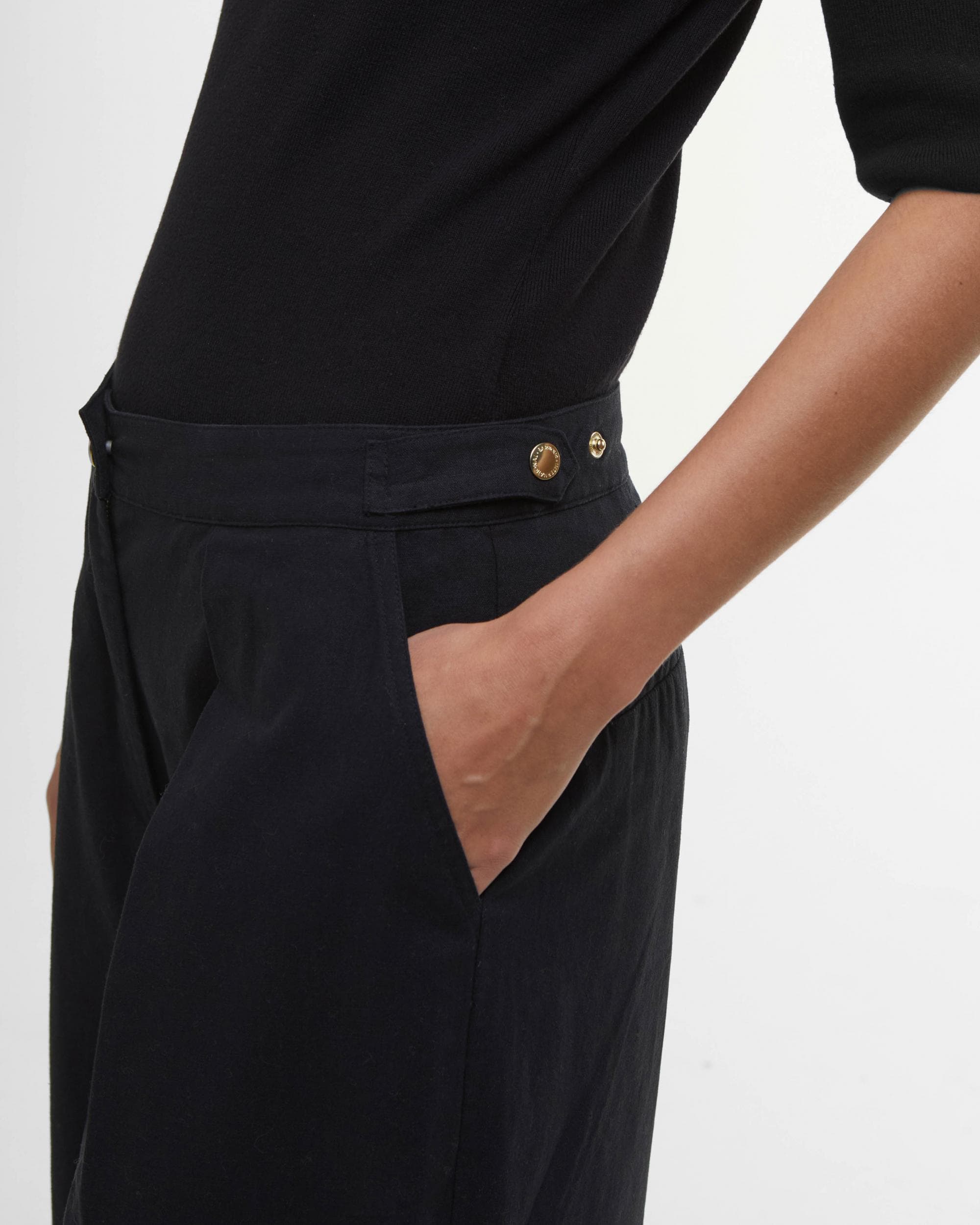 Barbour International Riley Womens Trousers - Black - Image 7