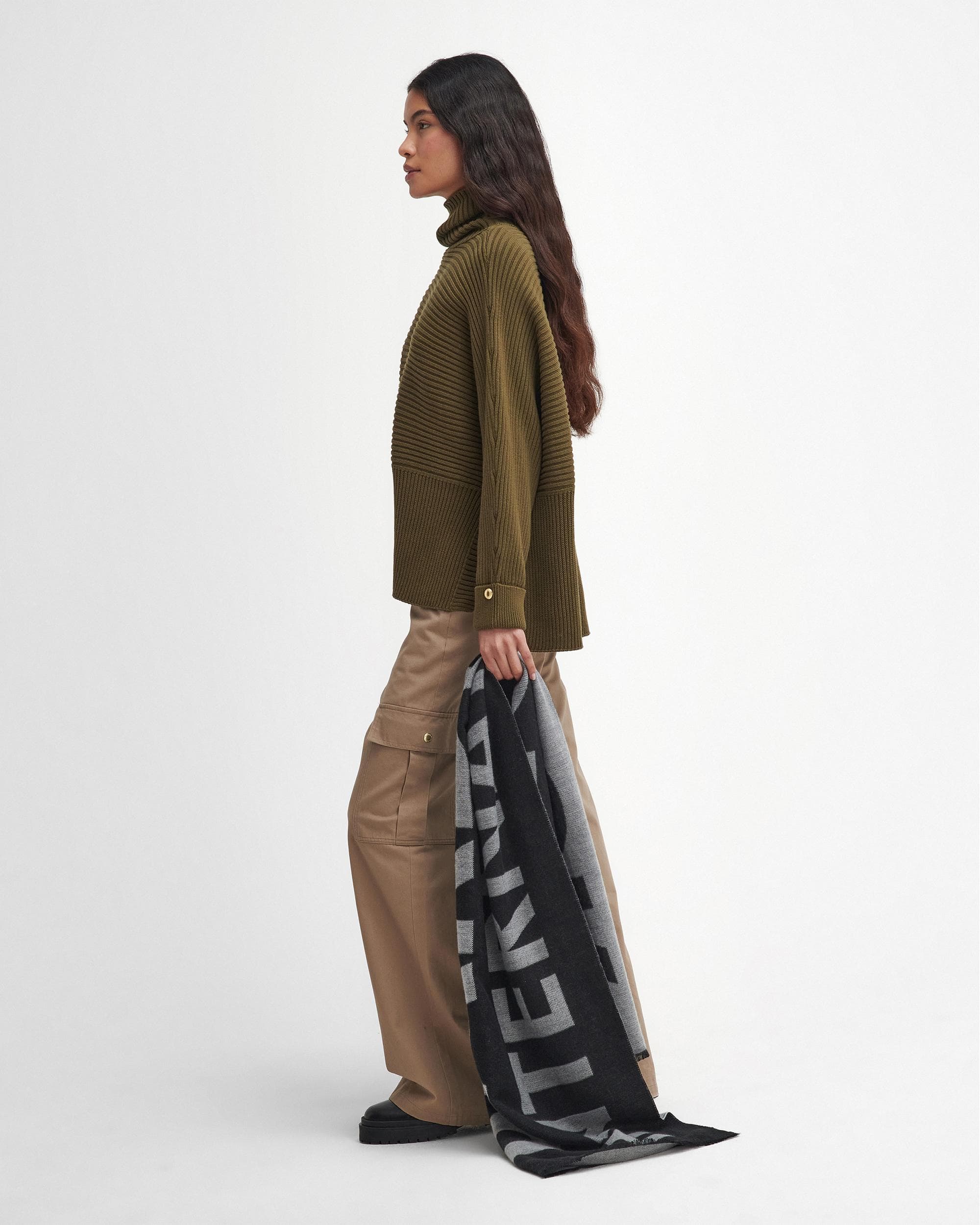 Barbour International Roberta Womens Knitted Jumper - Image 3