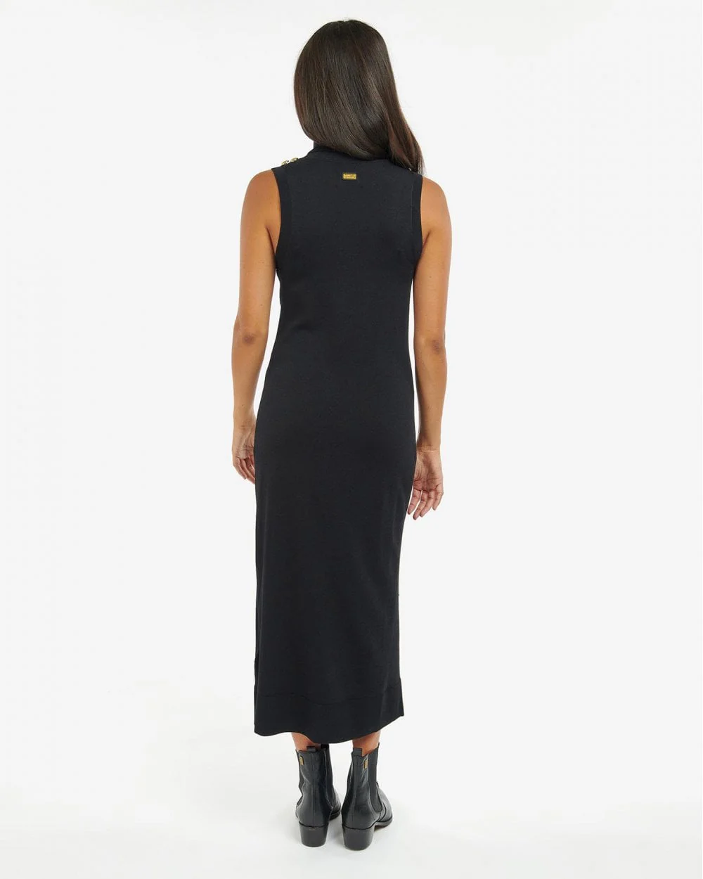 Barbour International Rosbern Womens Knitted Midi Dress - Image 4