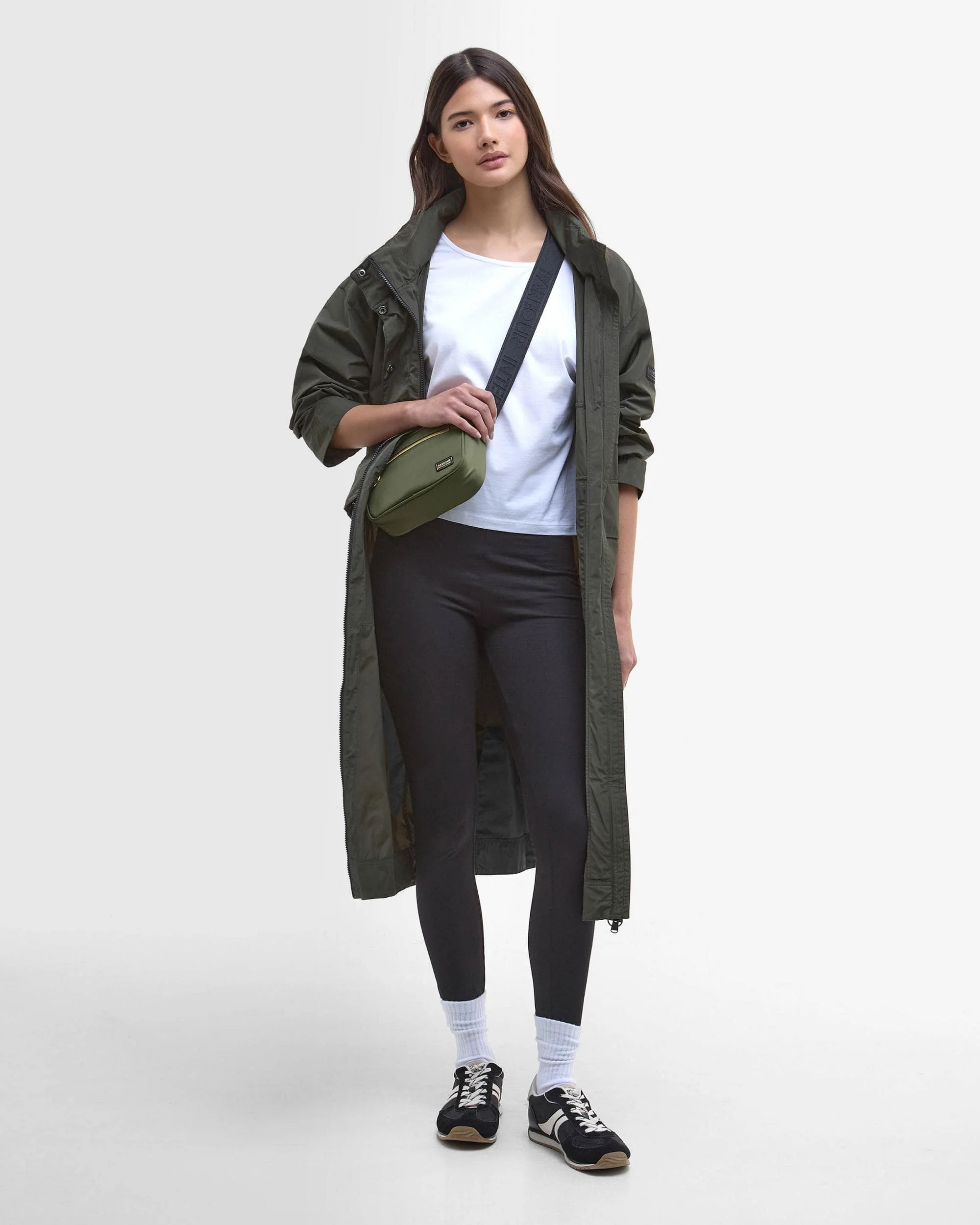 Barbour International Roxanna Womens Showerproof Jacket - Envy - Image 7