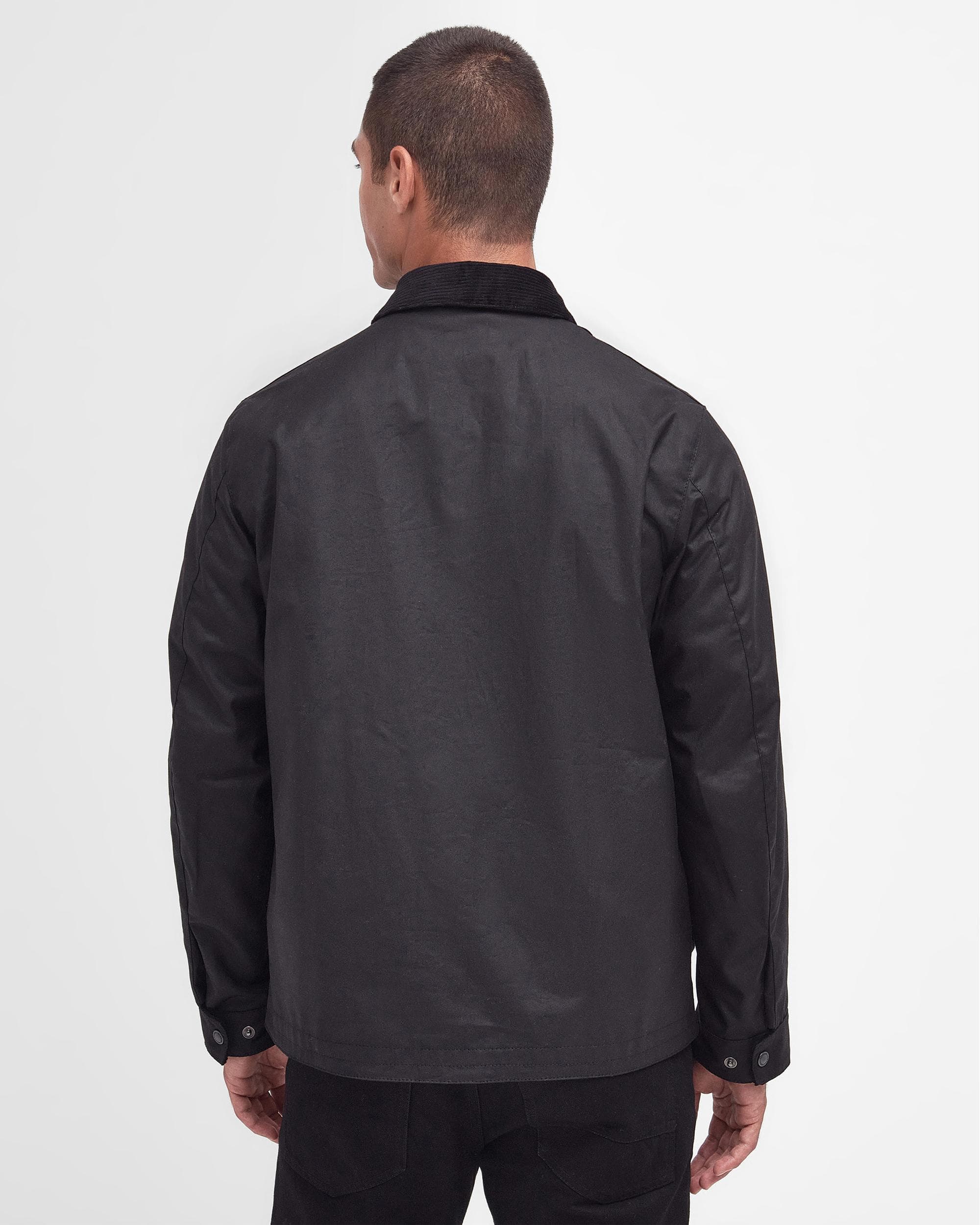 Barbour International Sefton Mens Wax Jacket - Image 5