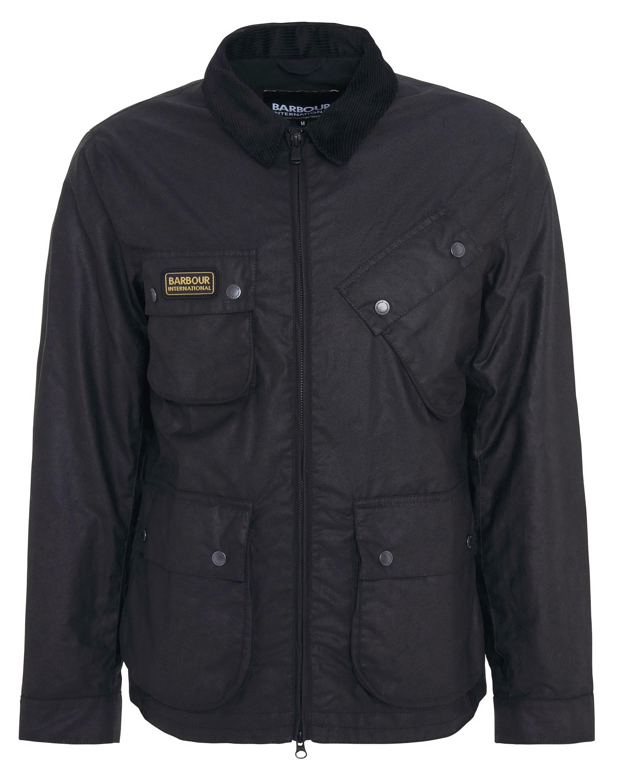 Barbour International Sefton Mens Wax Jacket - Image 9