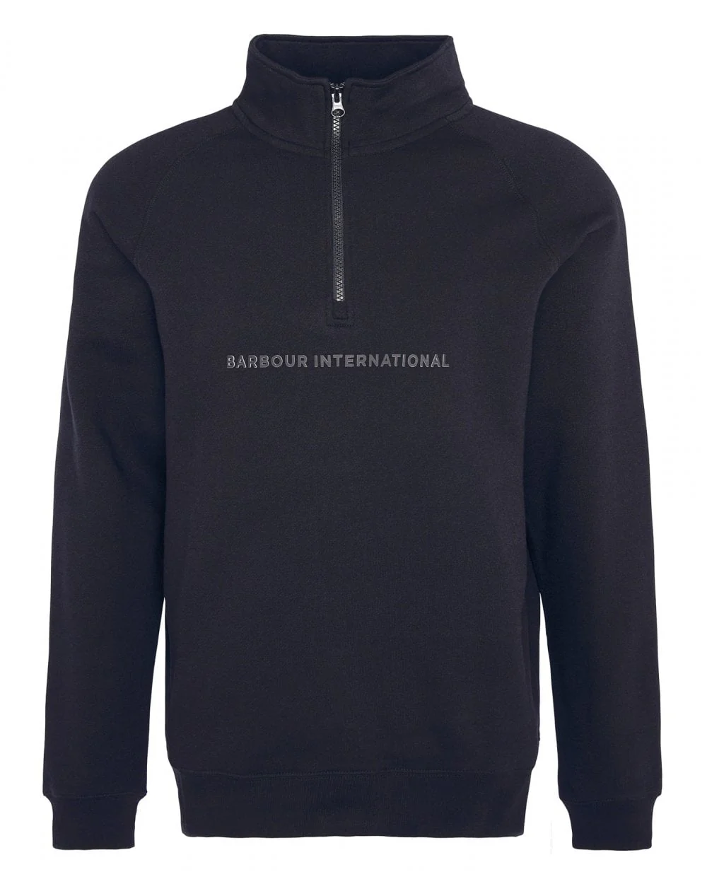 Barbour International Shadow Mens Half-Zip Sweatshirt - Image 2
