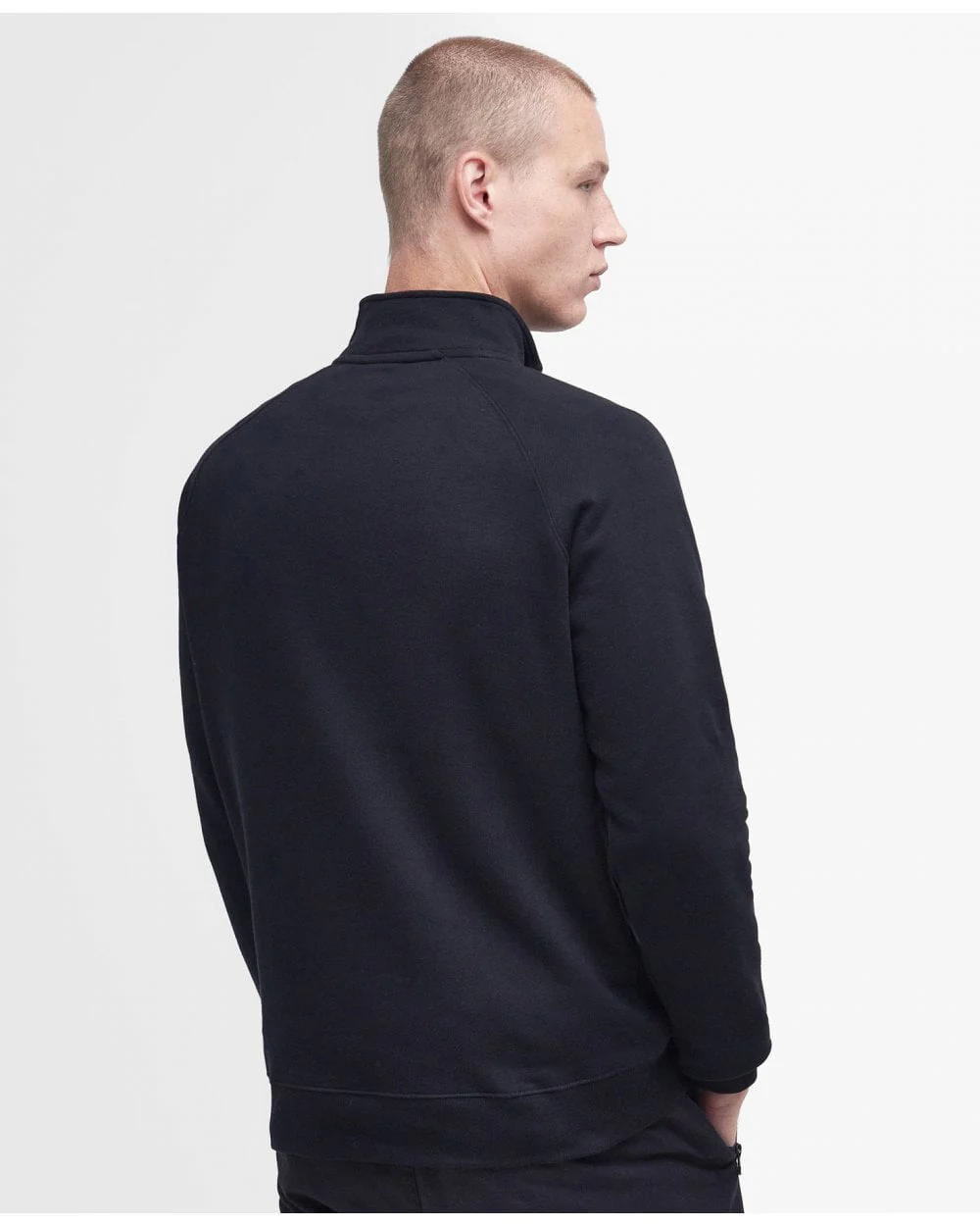 Barbour International Shadow Mens Half-Zip Sweatshirt - Image 4