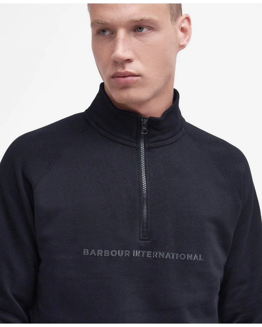Barbour International Shadow Mens Half-Zip Sweatshirt - Image 5