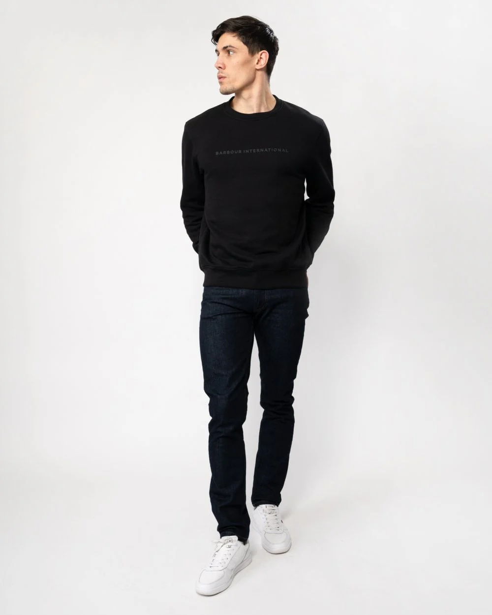 Barbour International Shadow Mens Sweatshirt - Image 3