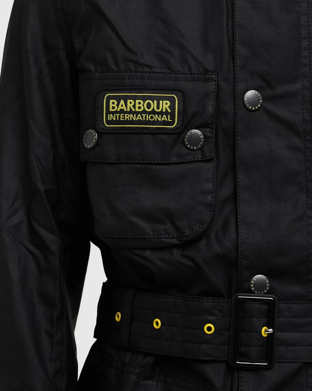 Barbour International Slim International Mens Wax Jacket - Image 3
