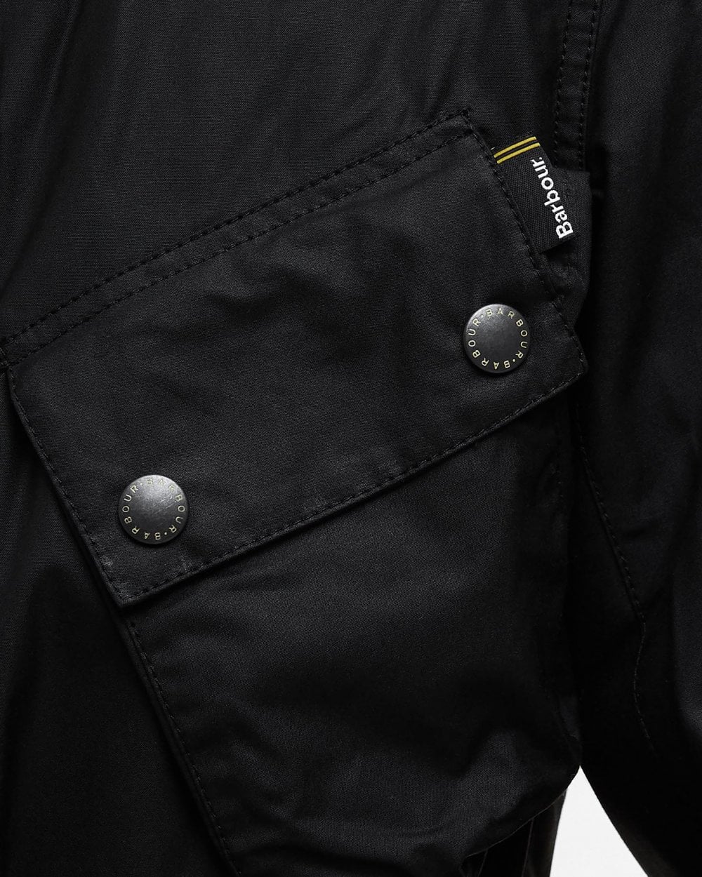 Barbour International Slim International Mens Wax Jacket - Image 7