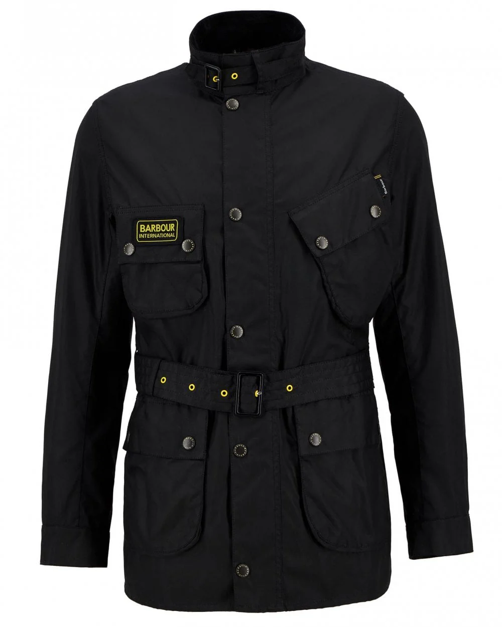Barbour International Slim International Mens Wax Jacket - Image 9