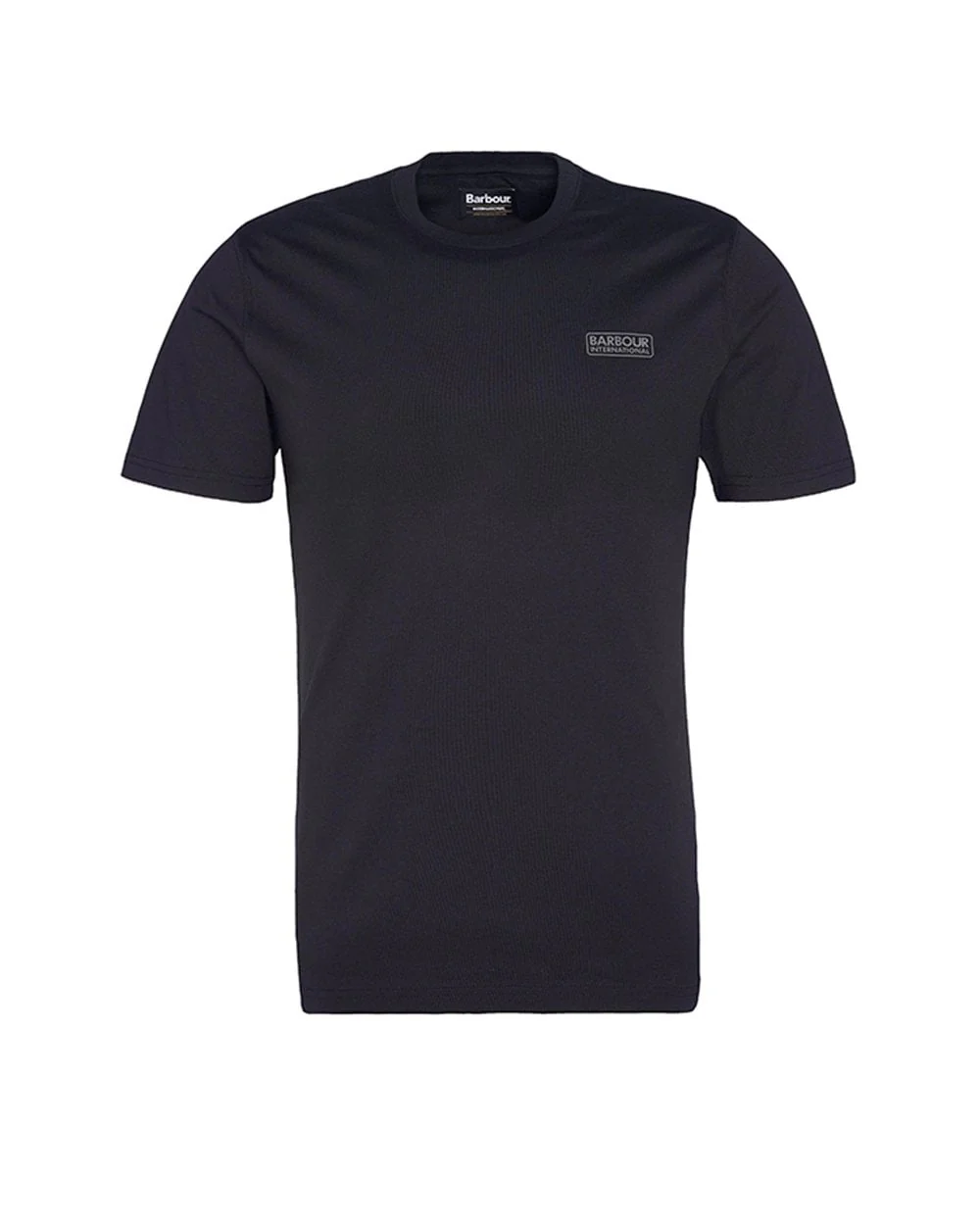 Barbour International Small Logo Mens T-Shirt - Black/Pewter - Image 7