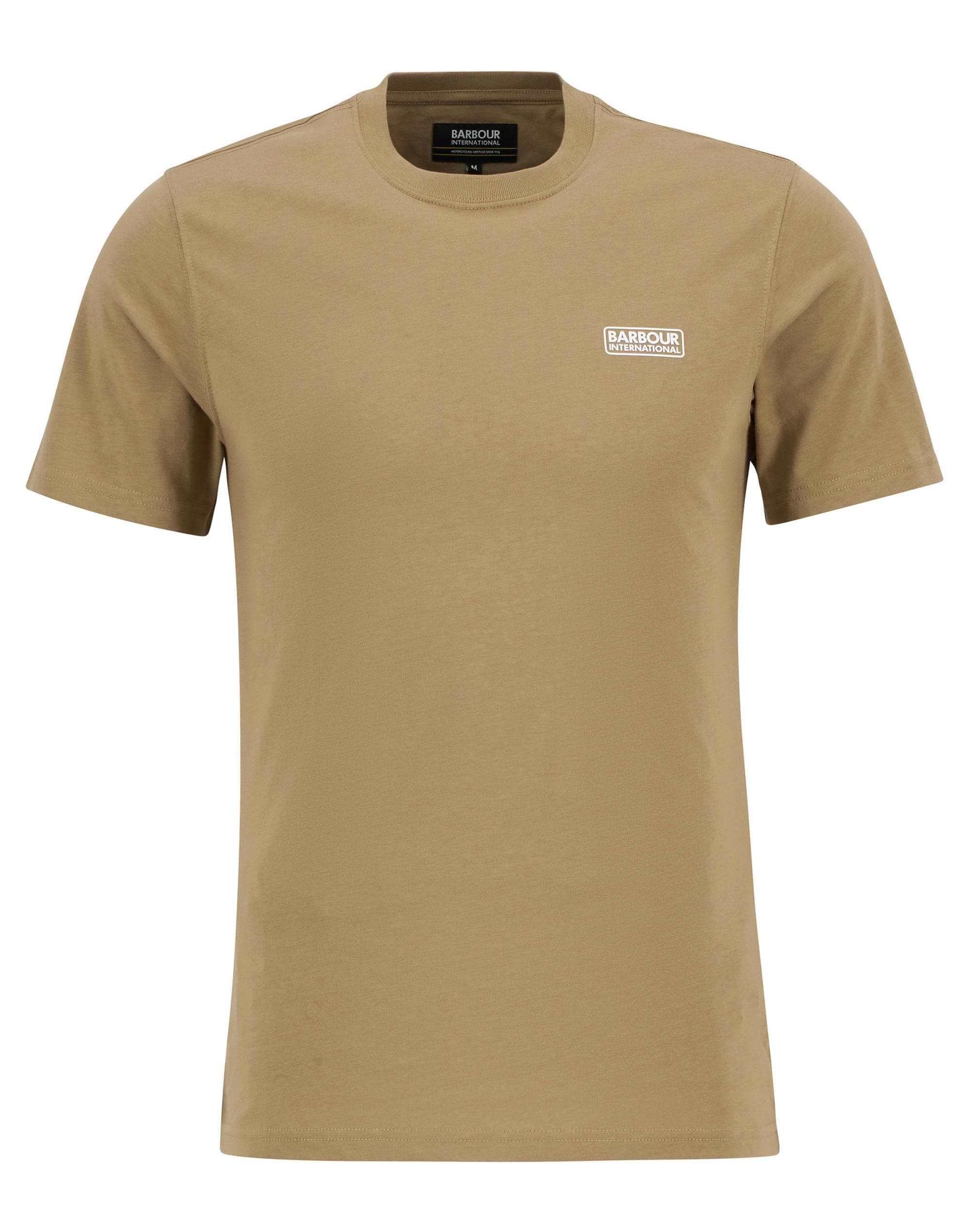 Barbour International Small Logo Mens T-Shirt - Trench - Image 7