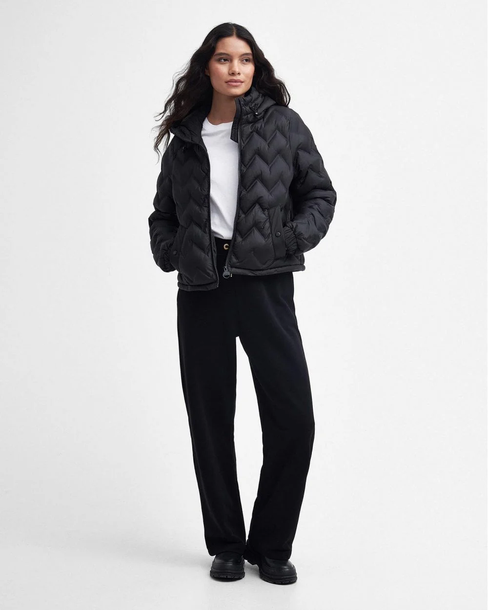 Barbour International Smith Womens Quilted Jacket - Image 4