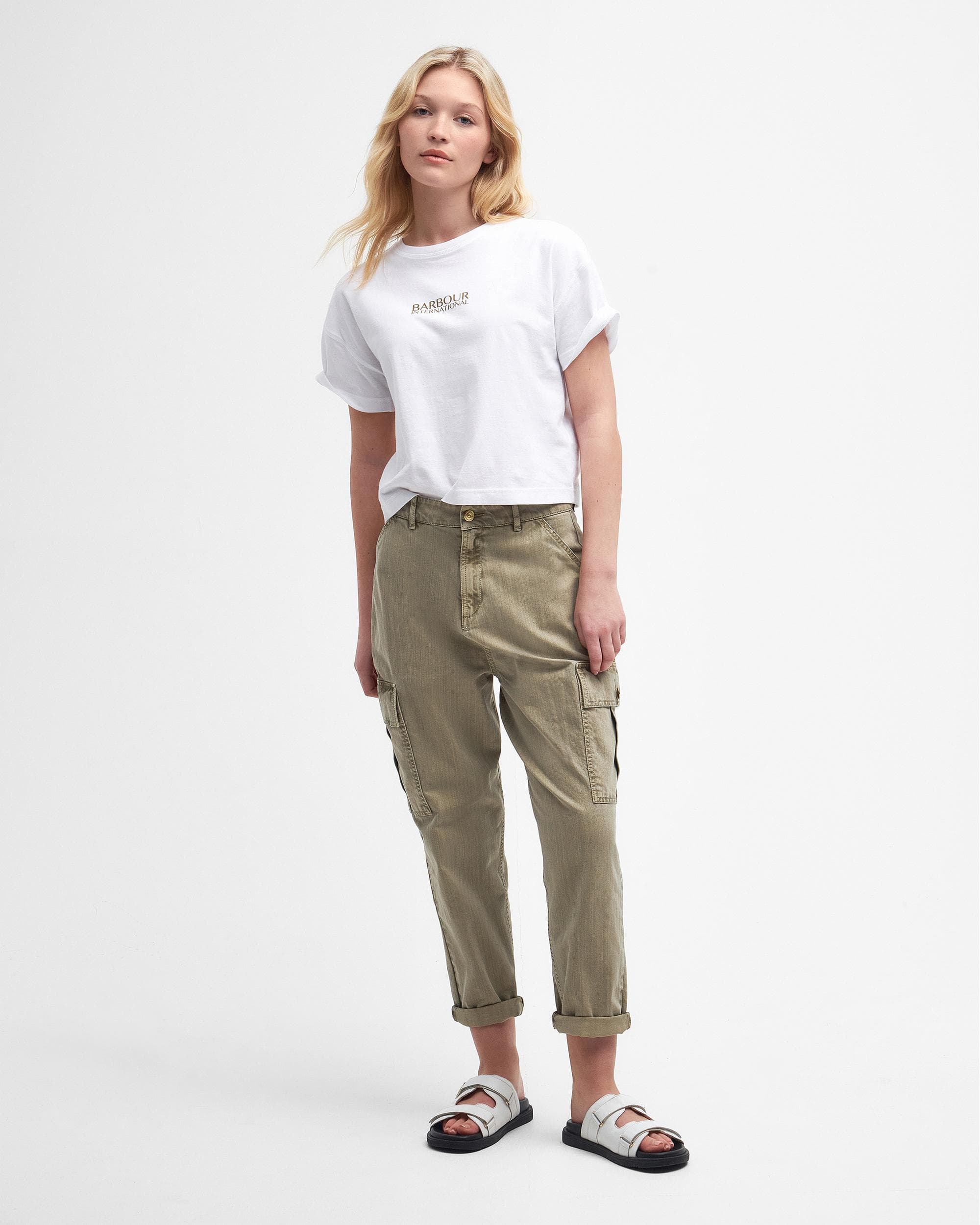 Barbour International Sofia Womens Relaxed T-Shirt - Image 3
