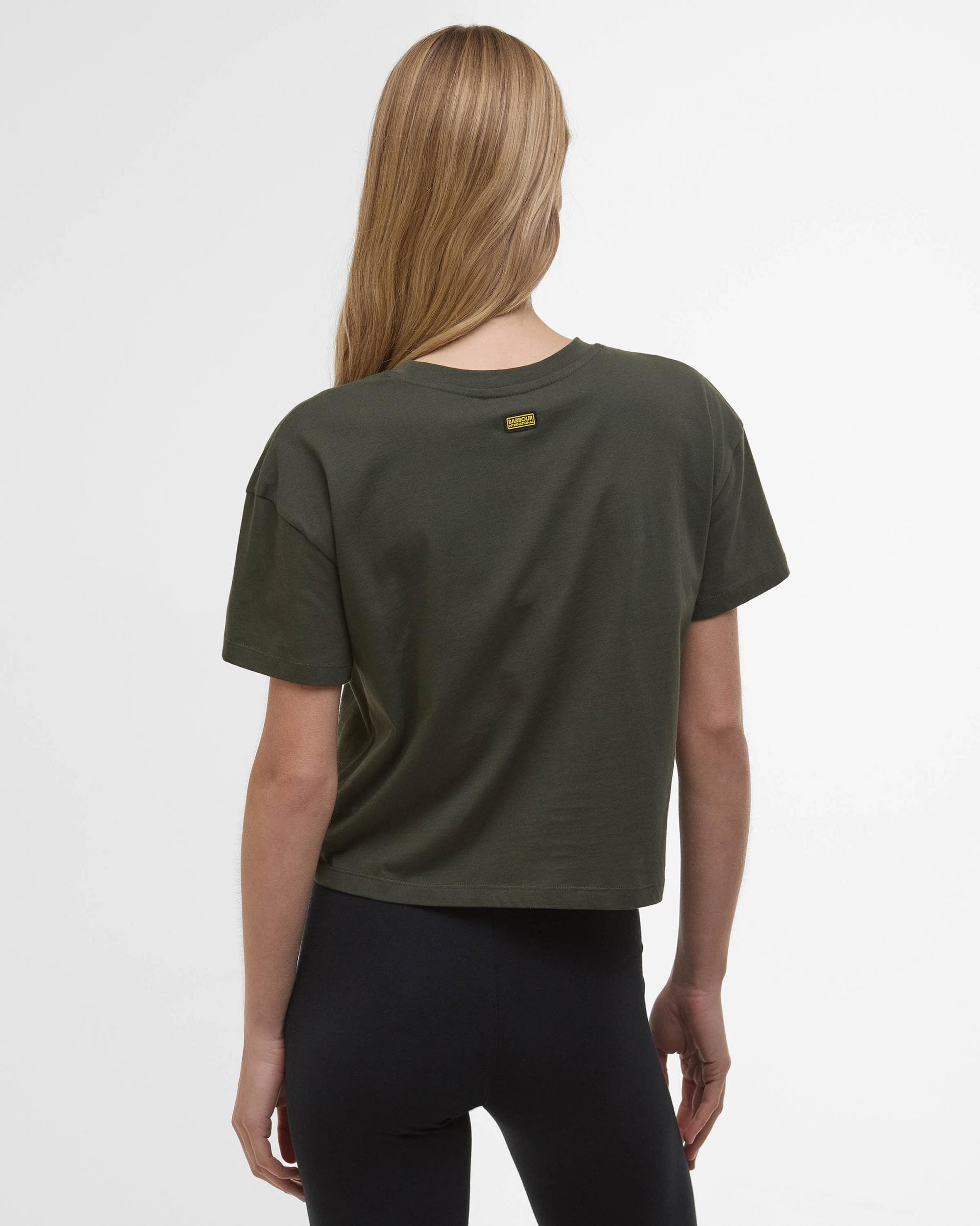 Barbour International Soules Womens T-Shirt - Envy - Image 5