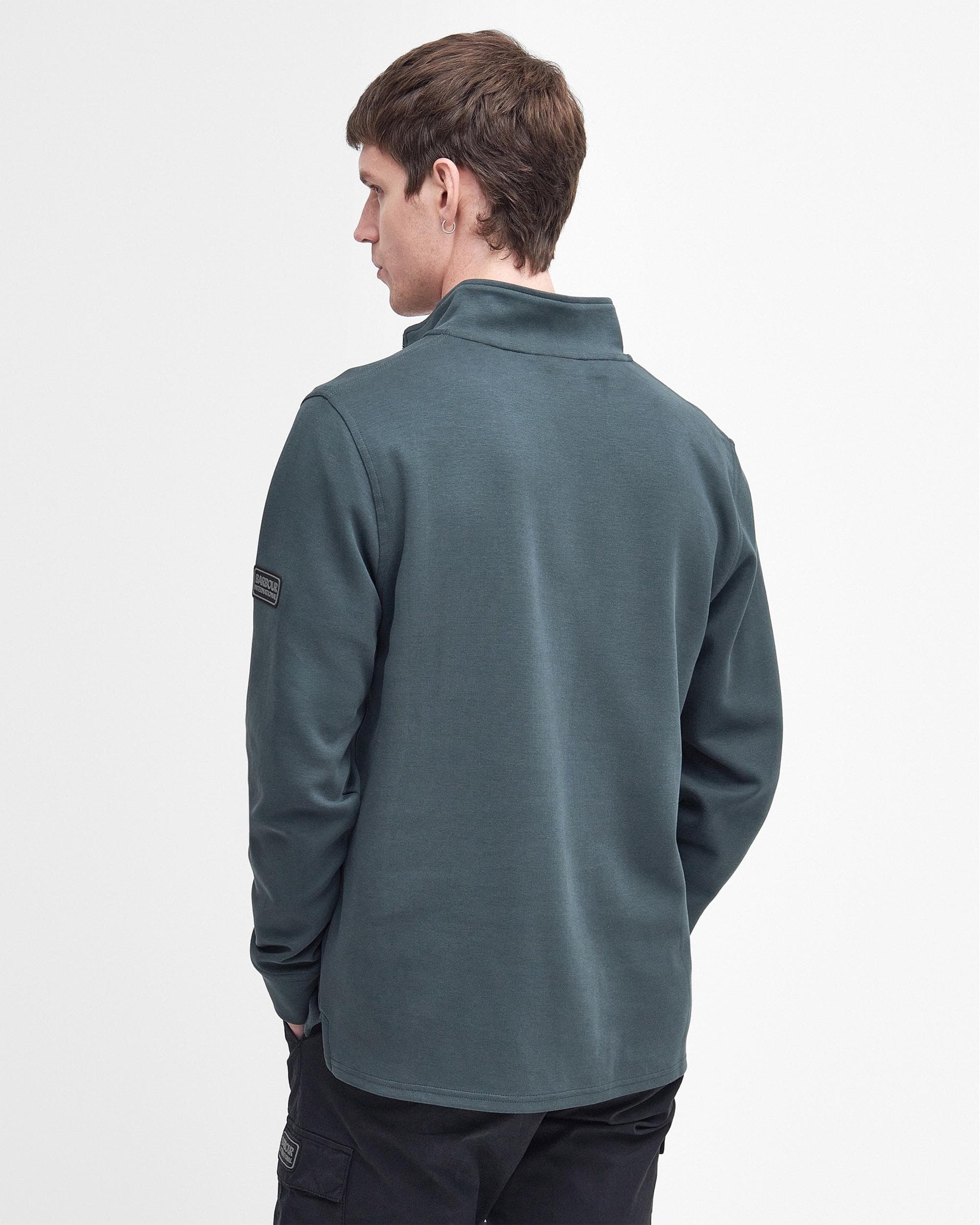 Barbour International Sprint Mens Half-Zip Sweatshirt - Image 4