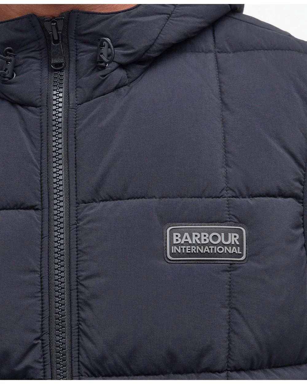 Barbour International Steilston Mens Hooded Gilet - Image 6