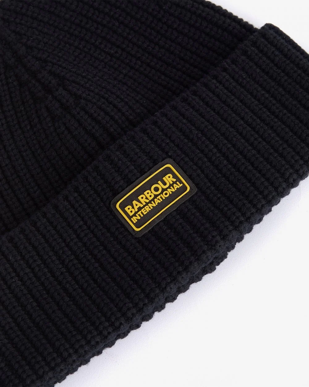 Barbour International Sweeper Legacy Mens Knit Beanie - Image 2