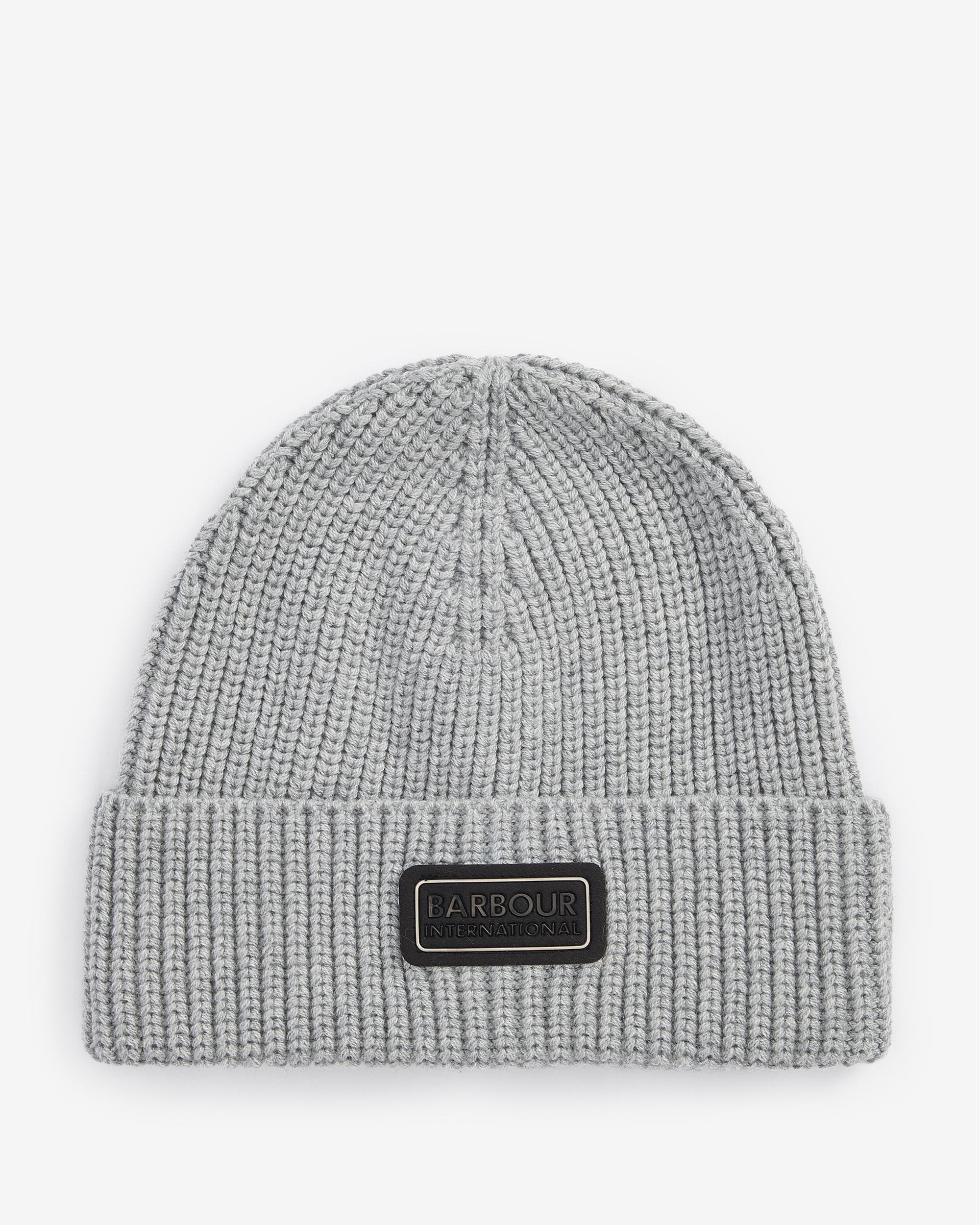 Barbour International Sweeper Mens Beanie & Scarf Gift Set - Grey - Image 4