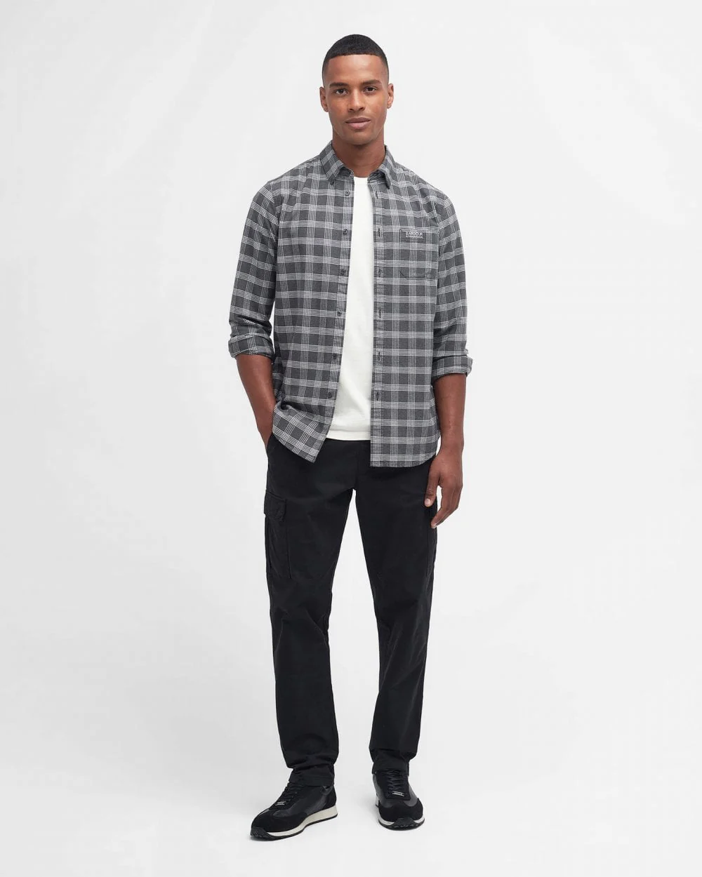 Barbour International Theo Long Sleeve Mens Shirt - Image 3