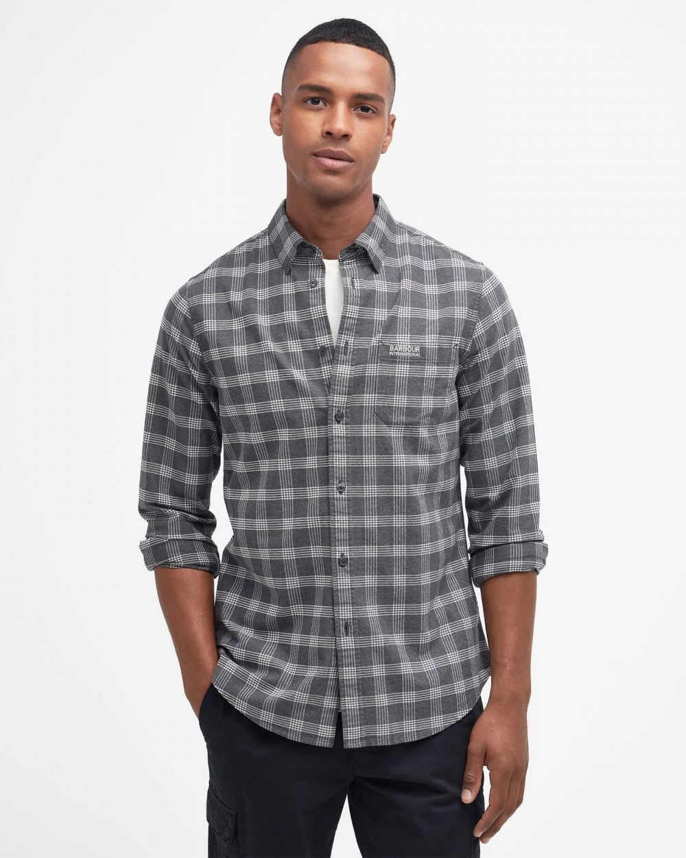 Barbour International Theo Long Sleeve Mens Shirt - Image 6
