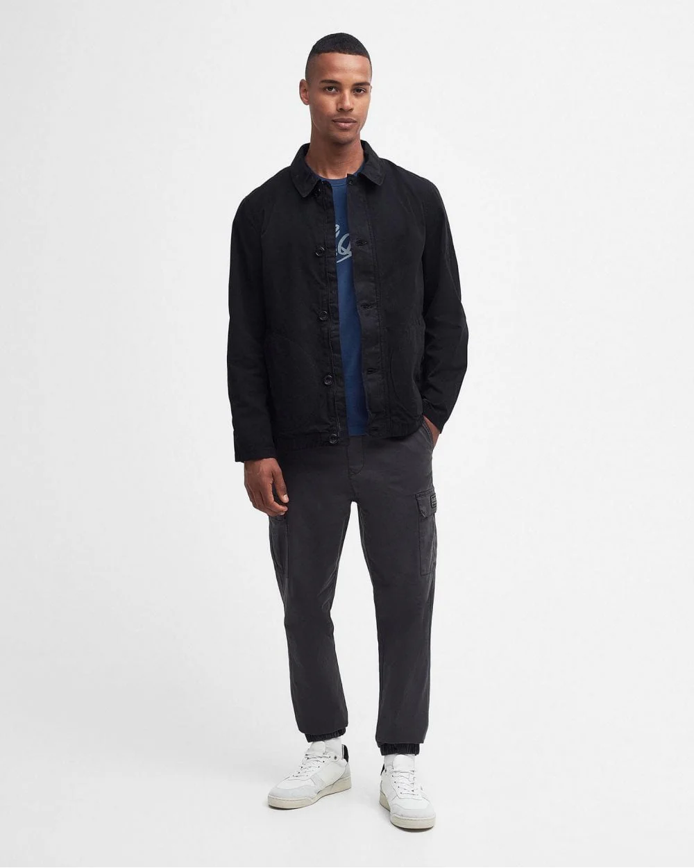 Barbour International Torbay Deck Mens Casual Jacket - Image 4