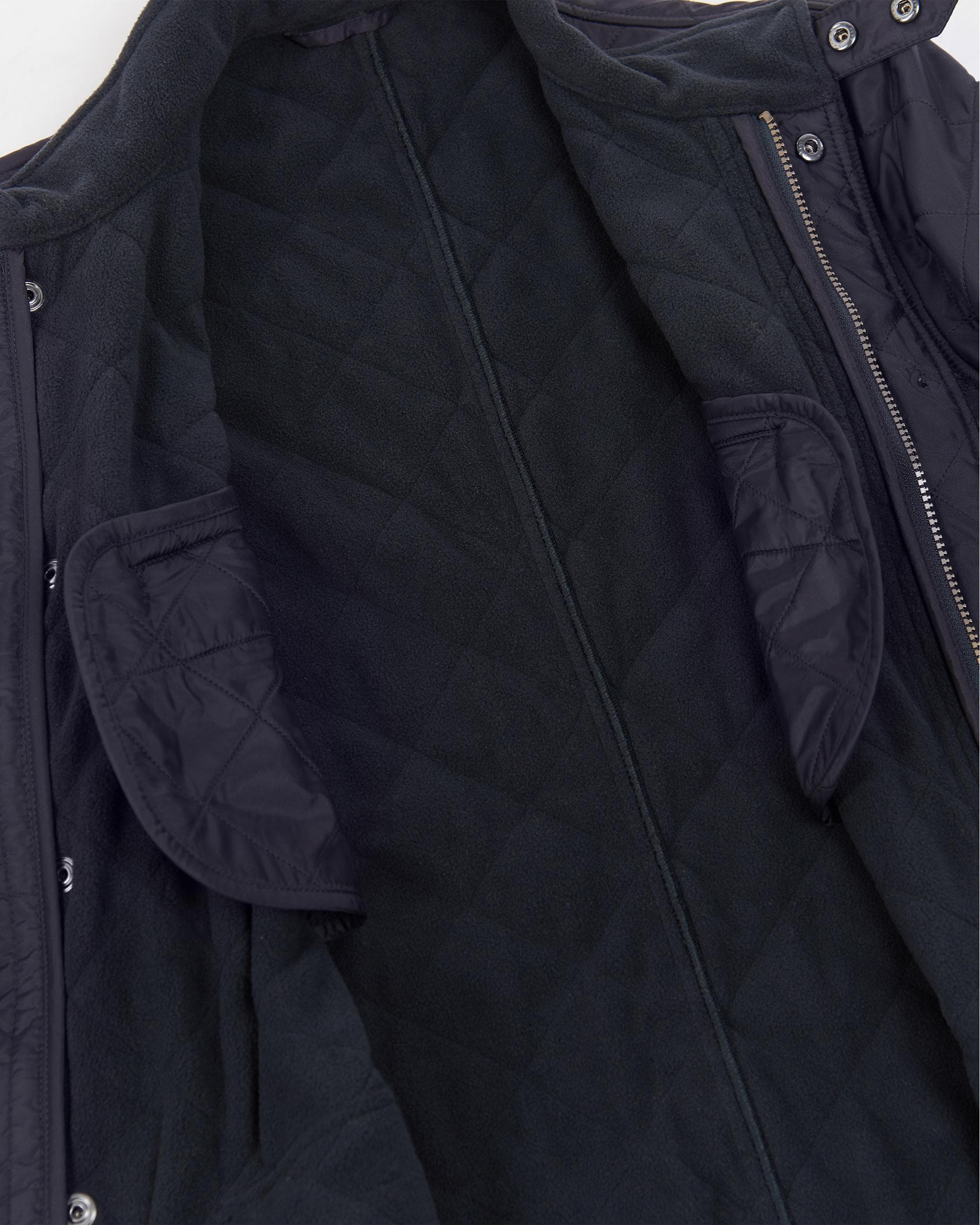Barbour International Tourer Ariel Mens Polarquilt Jacket - Navy - Image 6