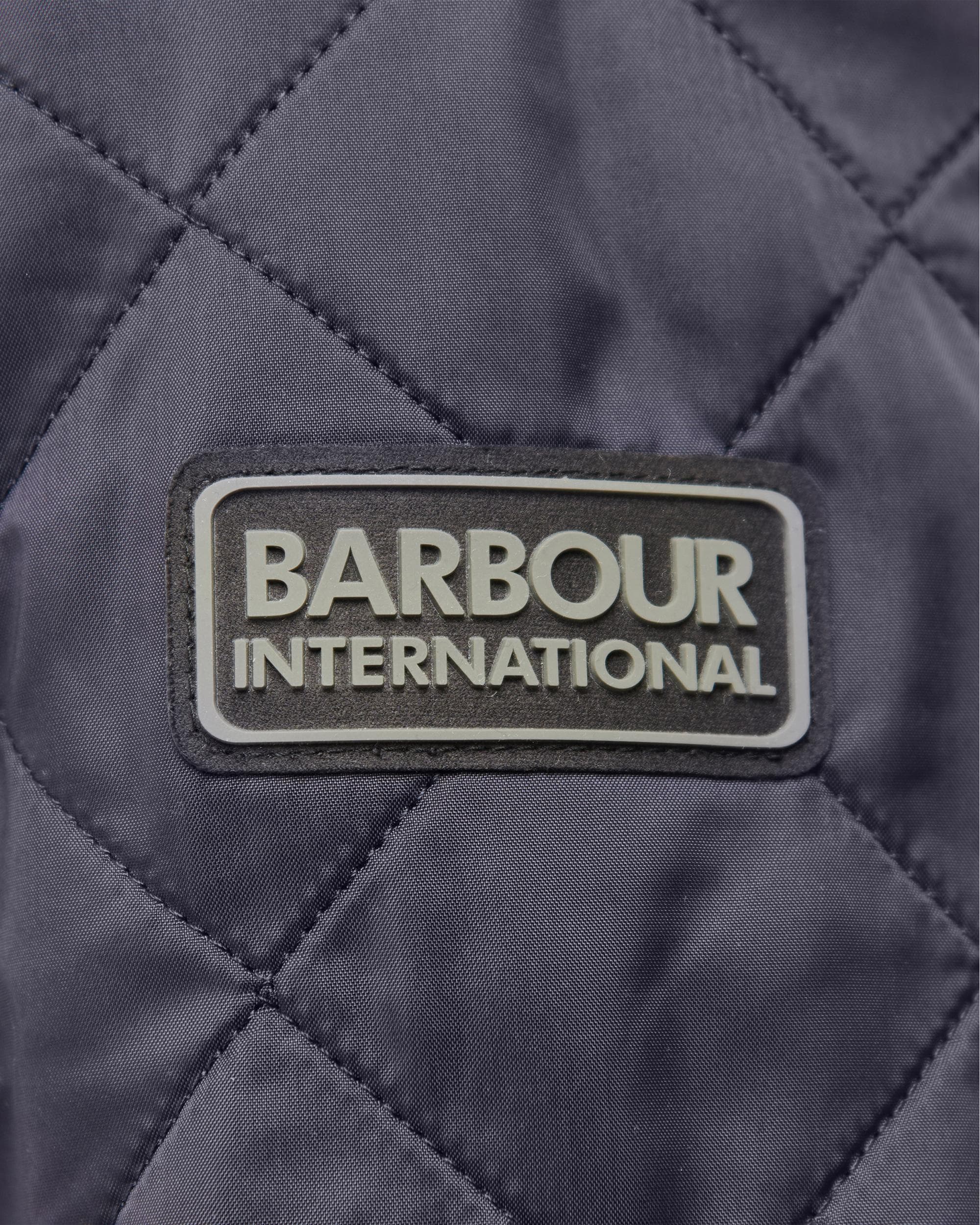 Barbour International Tourer Ariel Mens Polarquilt Jacket - Navy - Image 8
