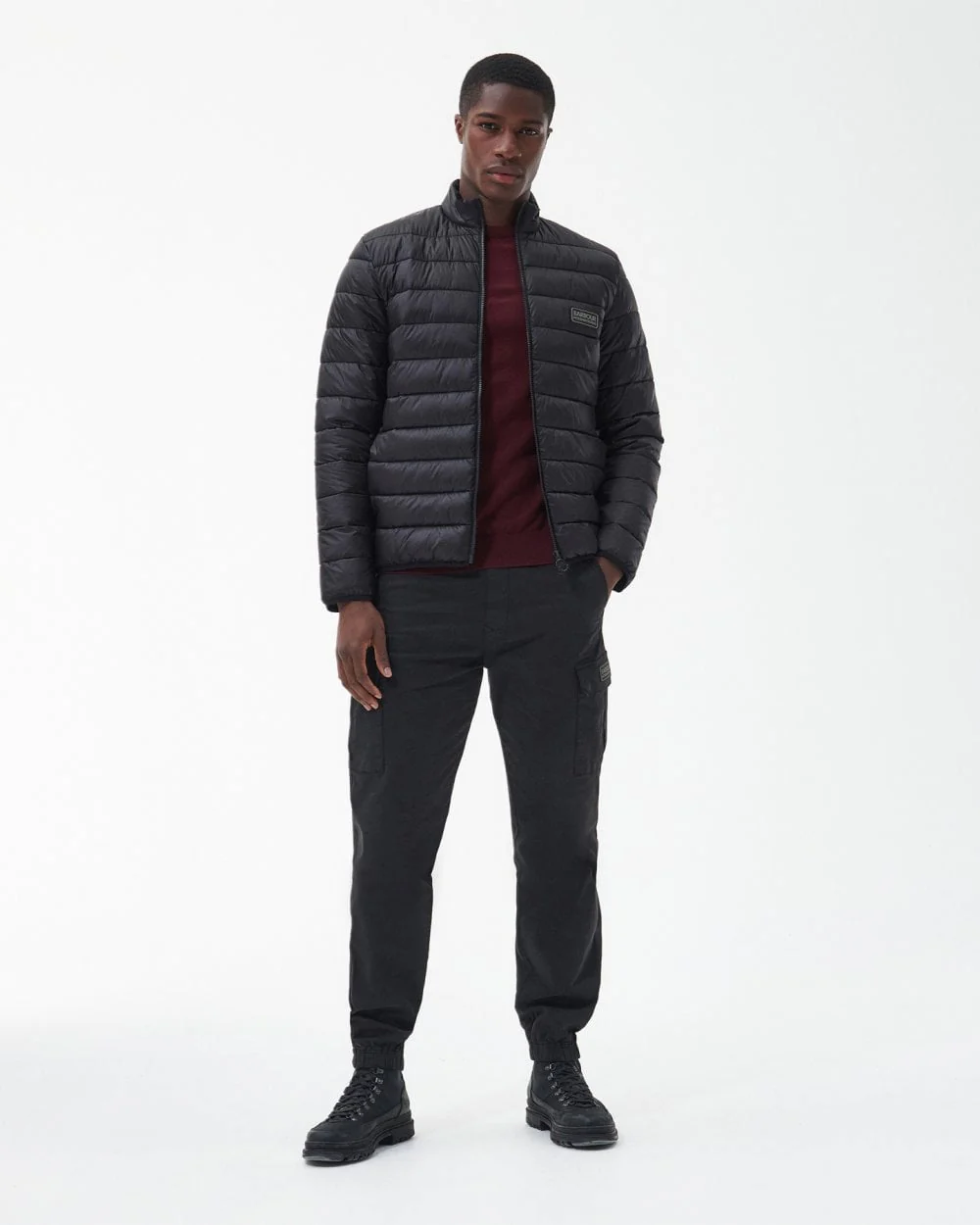 Barbour International Tourer Reed Mens Quilted Jacket - Image 4