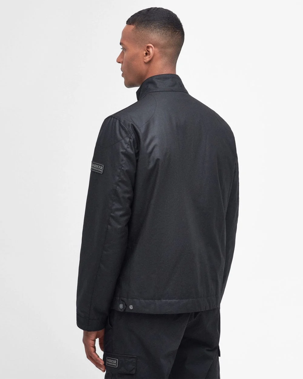 Barbour International Trophy Mens Wax Jacket - Image 5