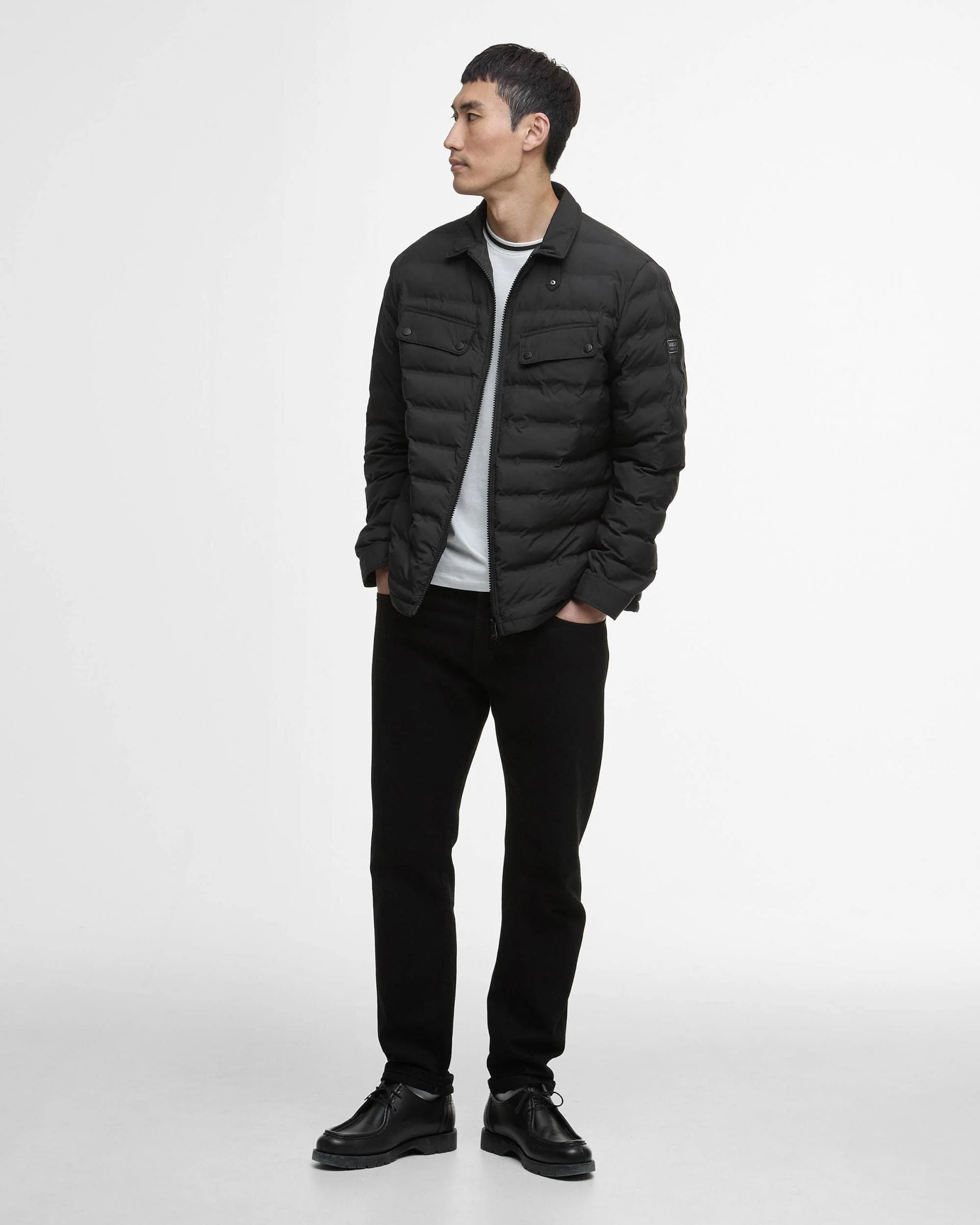 Barbour International Welded Ariel Mens Quilted Jacket - Image 2
